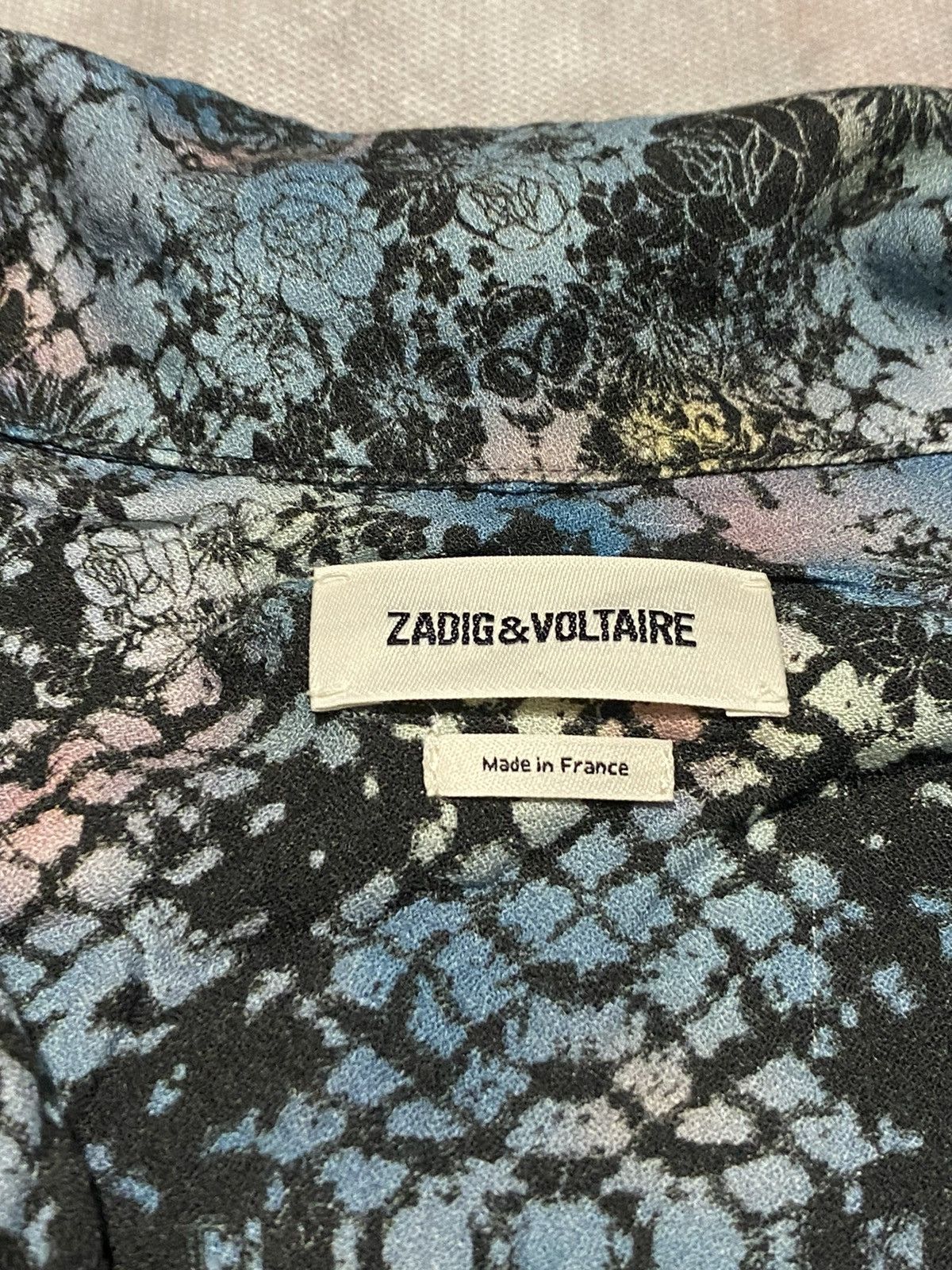 Zadig & Voltaire ZADIG & VOLTAIRE Tacha Button Down Shirt Snakeskin Women's L Size L / US 10 / IT 46 - 11 Thumbnail