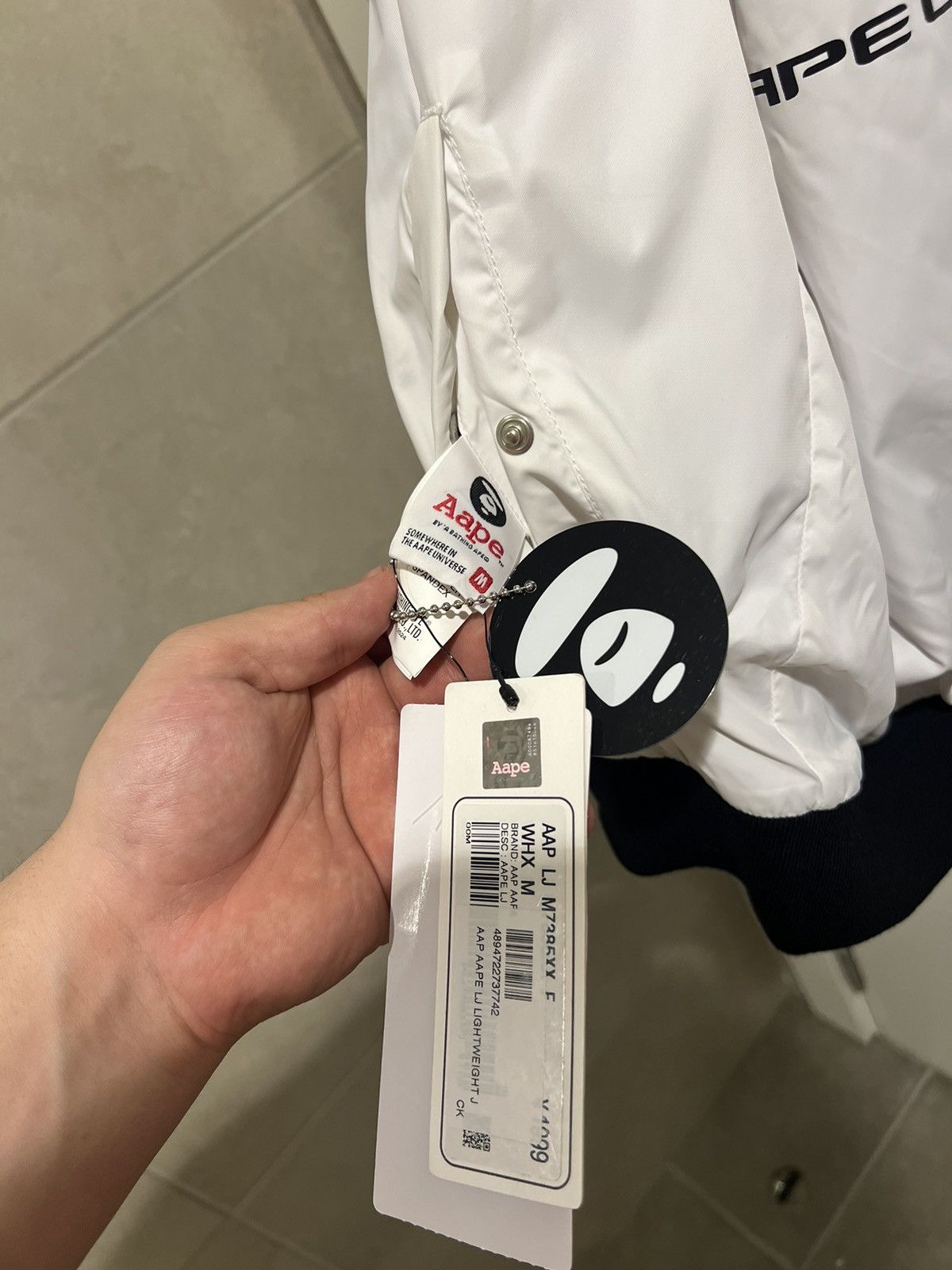 Aape AAPE BY BATHING APE GRAY MONOGRAM HEAVY JACKET BRAND NEW Size US M / EU 48-50 / 2 - 4 Thumbnail