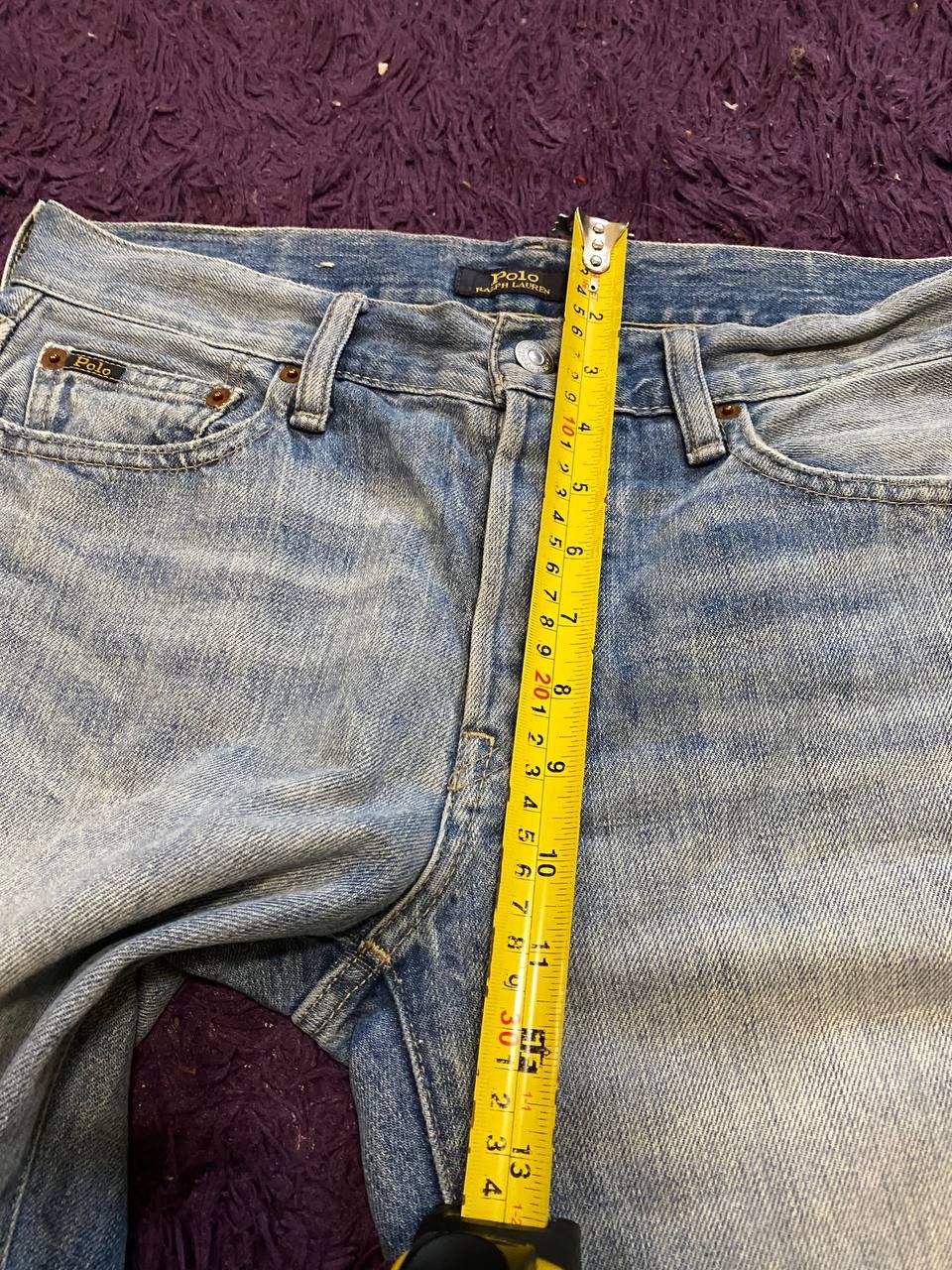 Polo Ralph Lauren Vintage Polo Ralph Lauren Regular Fit Denim Jeans Size US 32 / EU 48 - 17 Thumbnail