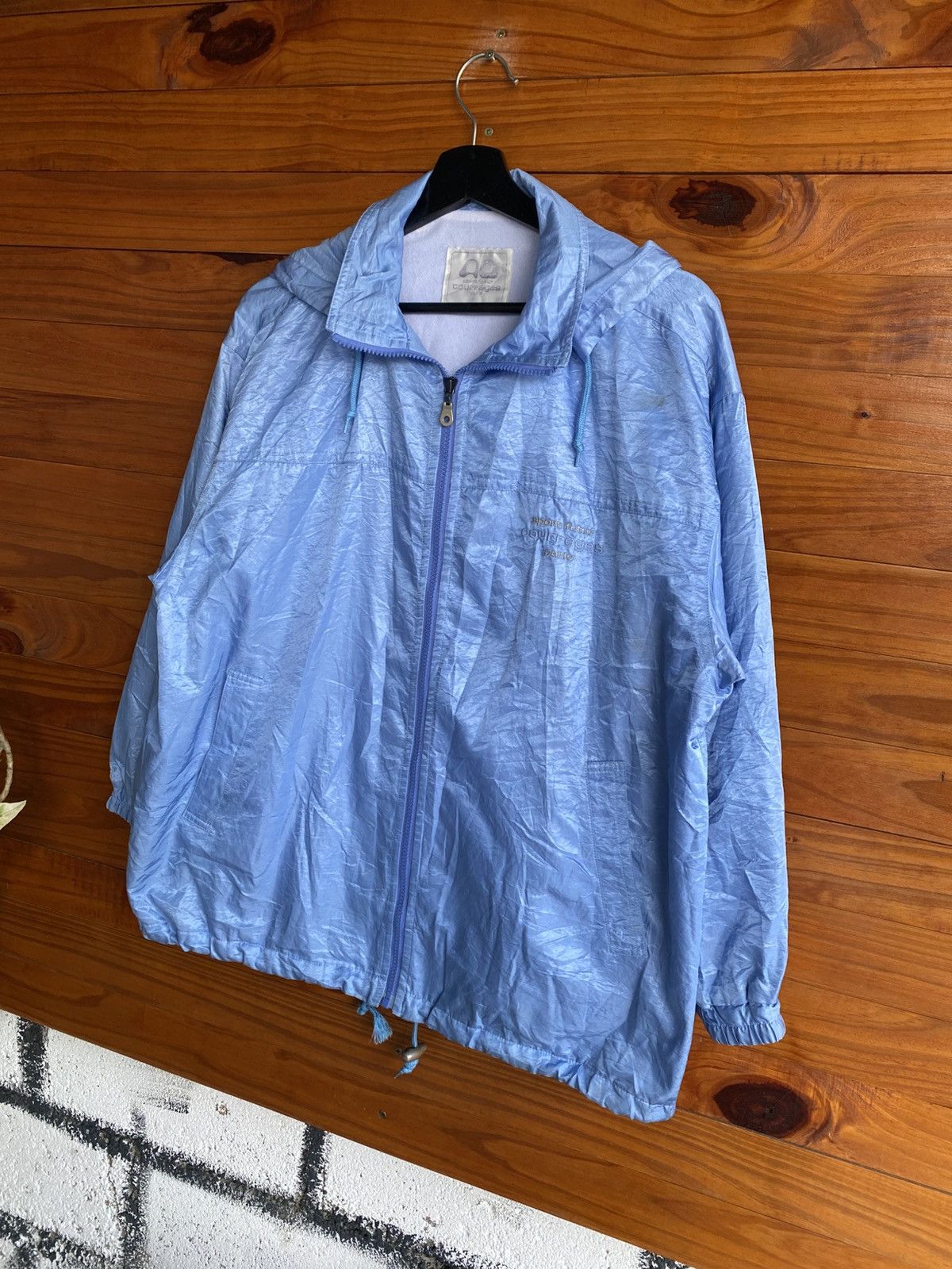 Courreges Courrèges Sport Futur Paris Lightweight Hooded Jacket Size M / US 6-8 / IT 42-44 - 4 Thumbnail