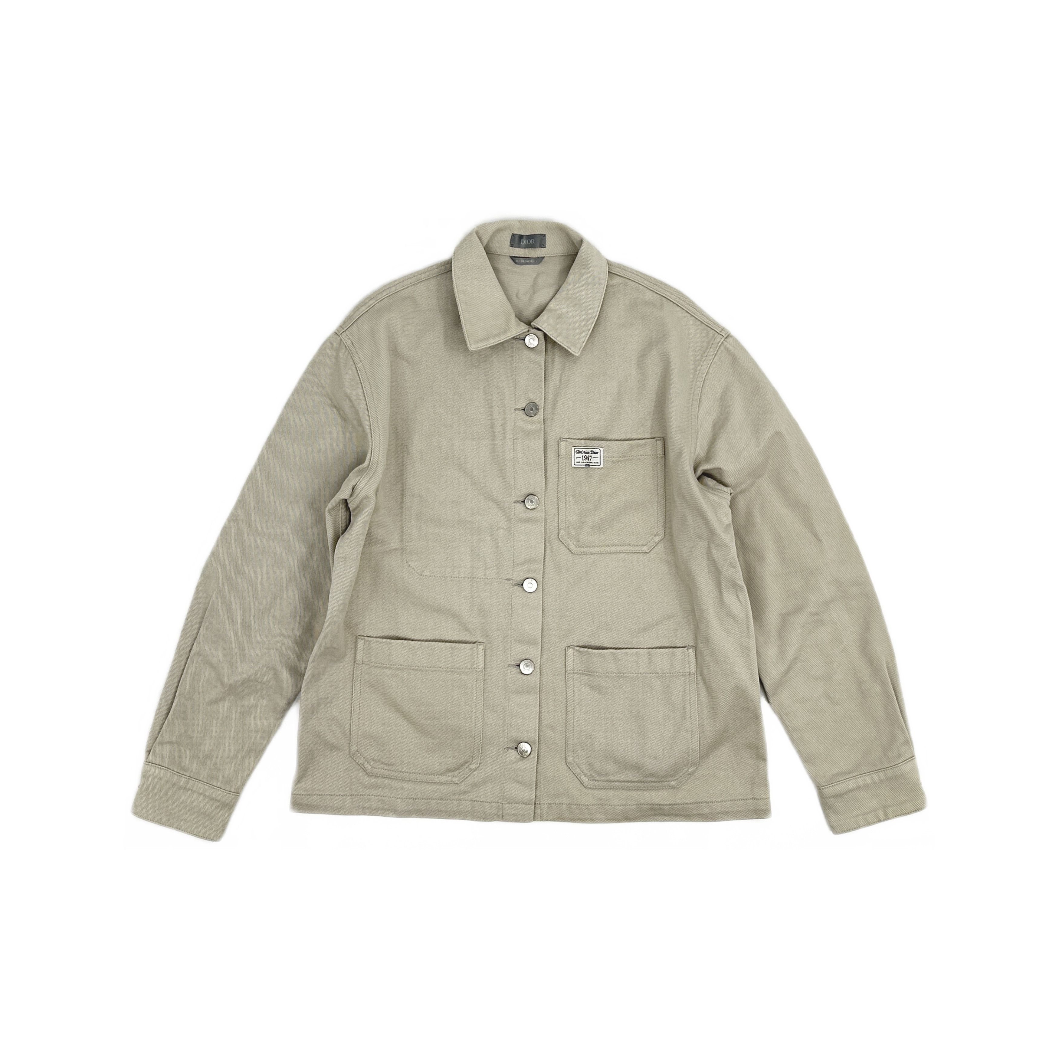 Dior Dior CD 1947 Logo Back Print Shirt Jacket Size 48 Size US M / EU 48-50 / 2 - 1 Thumbnail