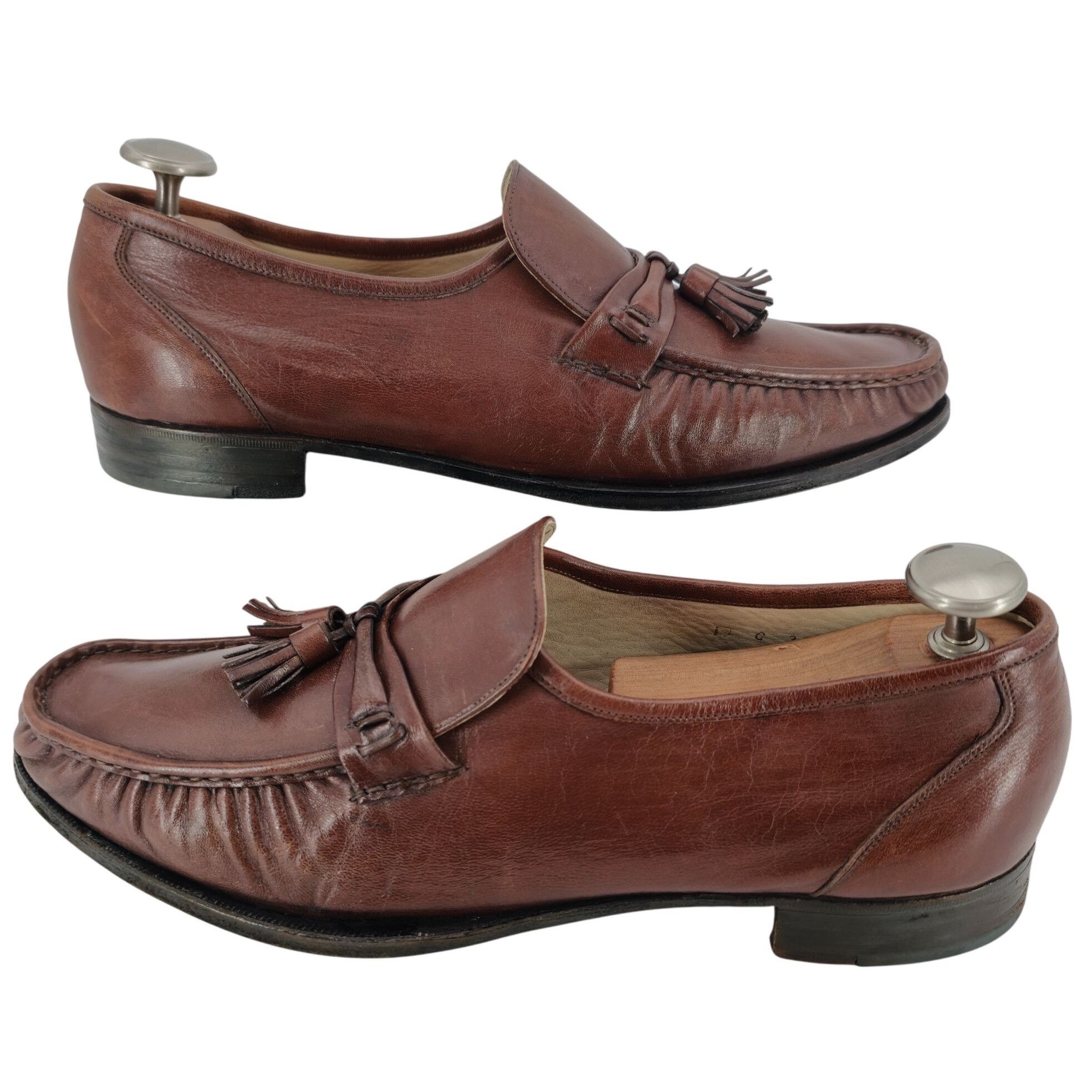 Florsheim Florsheim Royal Imperial Mens 13C Brown Leather Dress Shoes Size US 13 / EU 46 - 4 Thumbnail