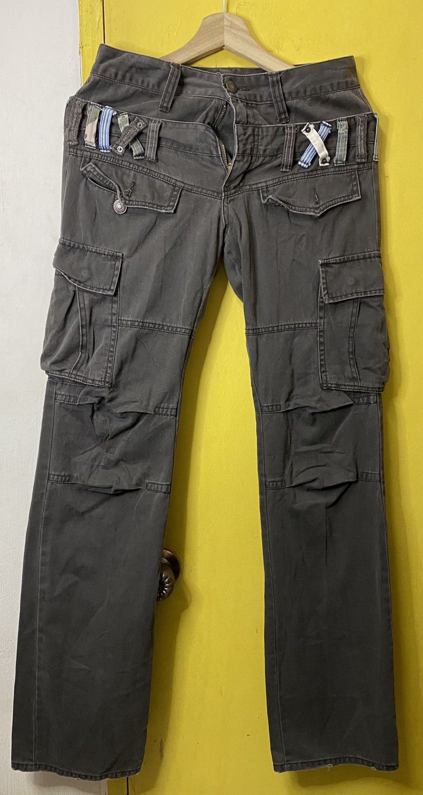 Other Vintage Dominate Double Waist Cargo Pants Size US 29 - 1 Thumbnail