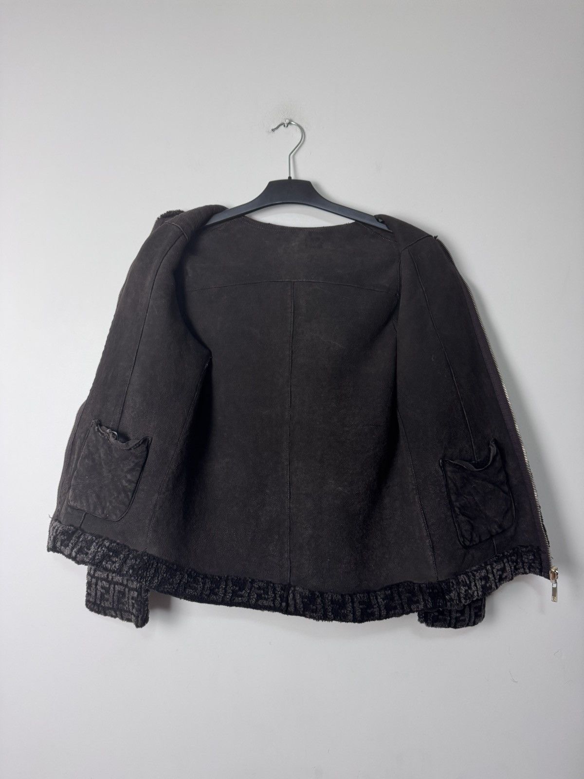 Fendi Fendi Reversible FF Monogram Shearling Hoodie Jacket Size M / US 6-8 / IT 42-44 - 10 Thumbnail