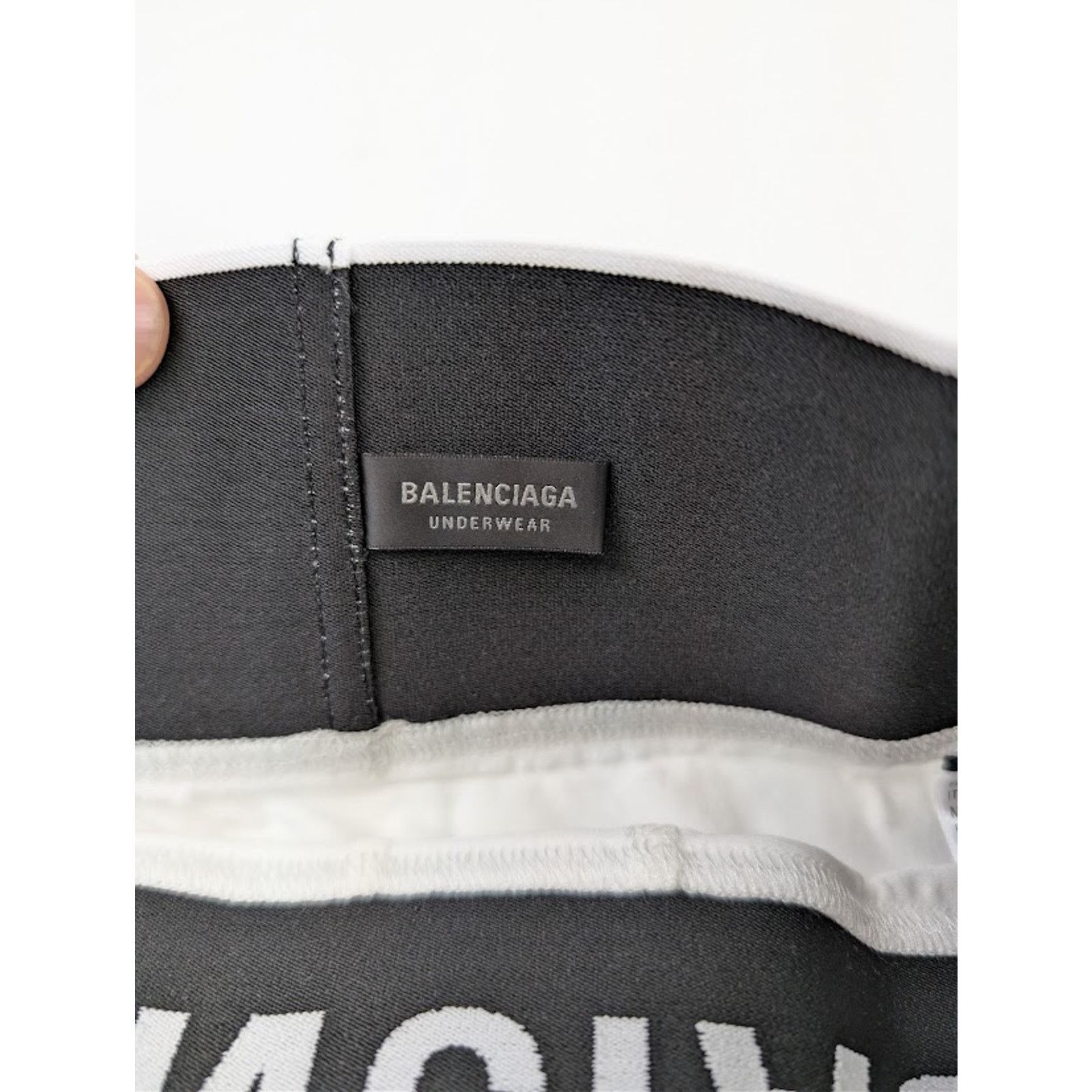 Balenciaga o1rshd1 Q:2 / Size: M / Midway Boxer Brief Shorts in White Size US 32 / EU 48 - 13 Thumbnail