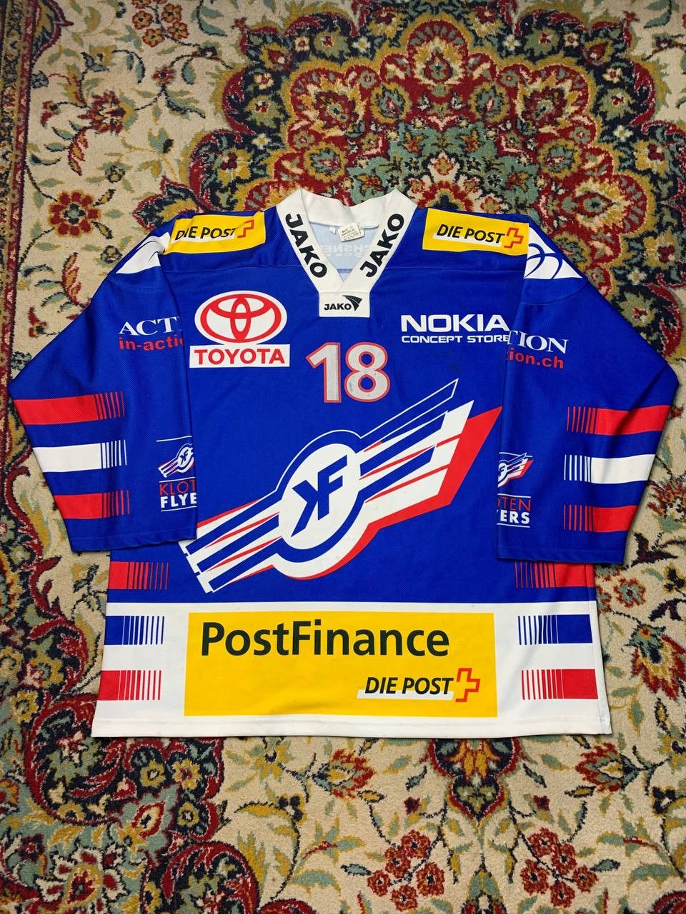 NHL Ice Hockey Shirt Jersey #peter 18 Matches Size US XL / EU 56 / 4 - 1 Thumbnail