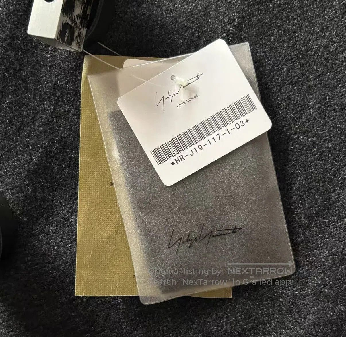Yohji Yamamoto Black Long Wool Blend Coat . Size US L / EU 52-54 / 3 - 4 Thumbnail