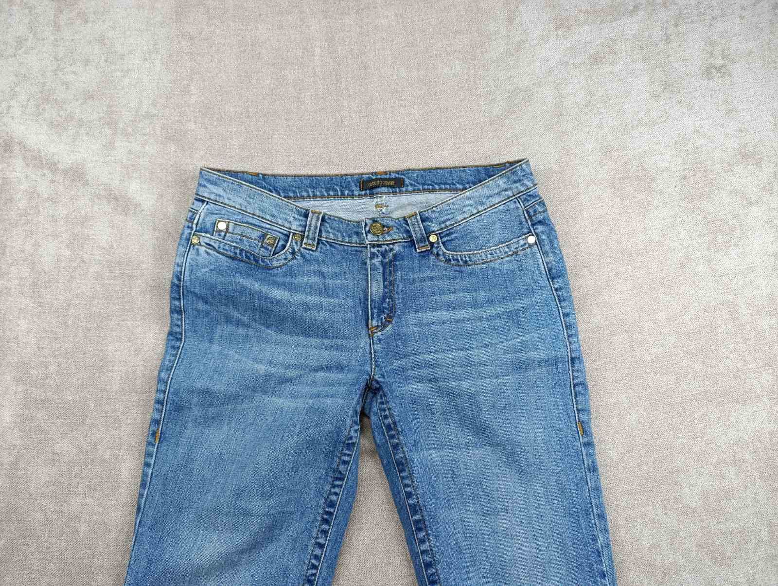 Roberto Cavalli ROBERTO CAVALLI WOMENS 2007 DENIM JEANS PANTS Size 32" / US 10 / IT 46 - 20 Thumbnail