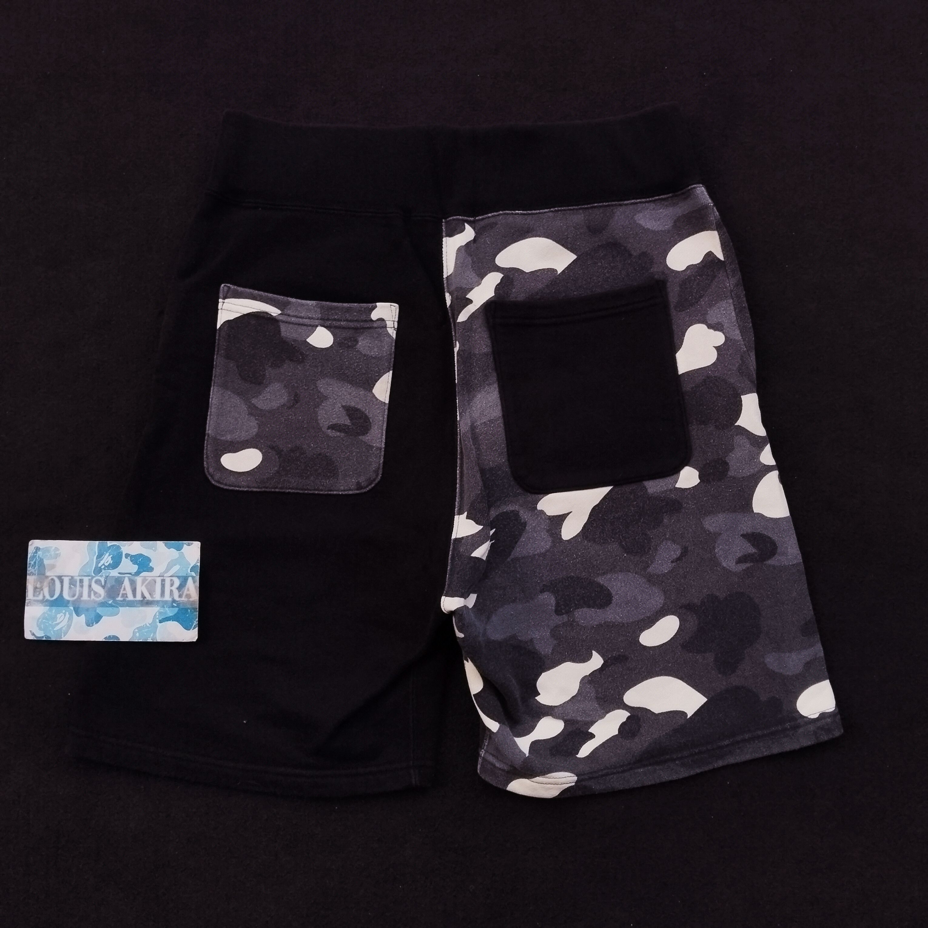 Bape 2015 City Camo Shark Sweat Shorts Size US 32 / EU 48 - 3 Thumbnail