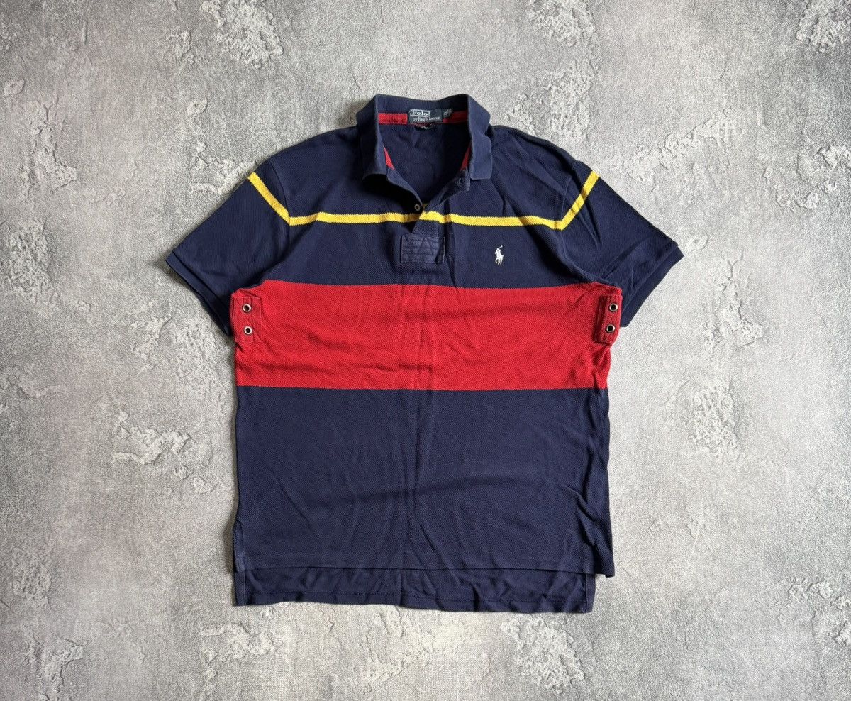 Polo Ralph Lauren Polo Ralph Lauren XL striped polo 👕 tee tshirt vintage rugby Size US XL / EU 56 / 4 - 5 Thumbnail