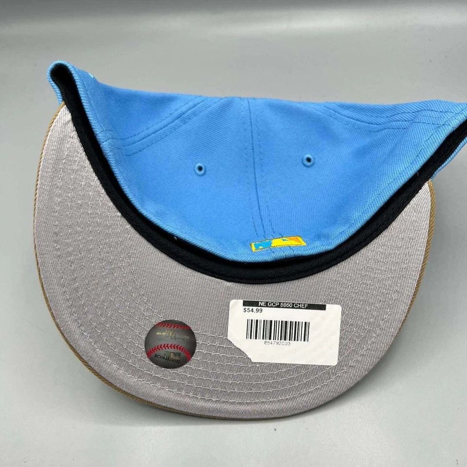 New Era Houston Astros Hat Men 7 3/8 59Fifty New Era MLB Fitted Cap Size ONE SIZE - 5 Thumbnail