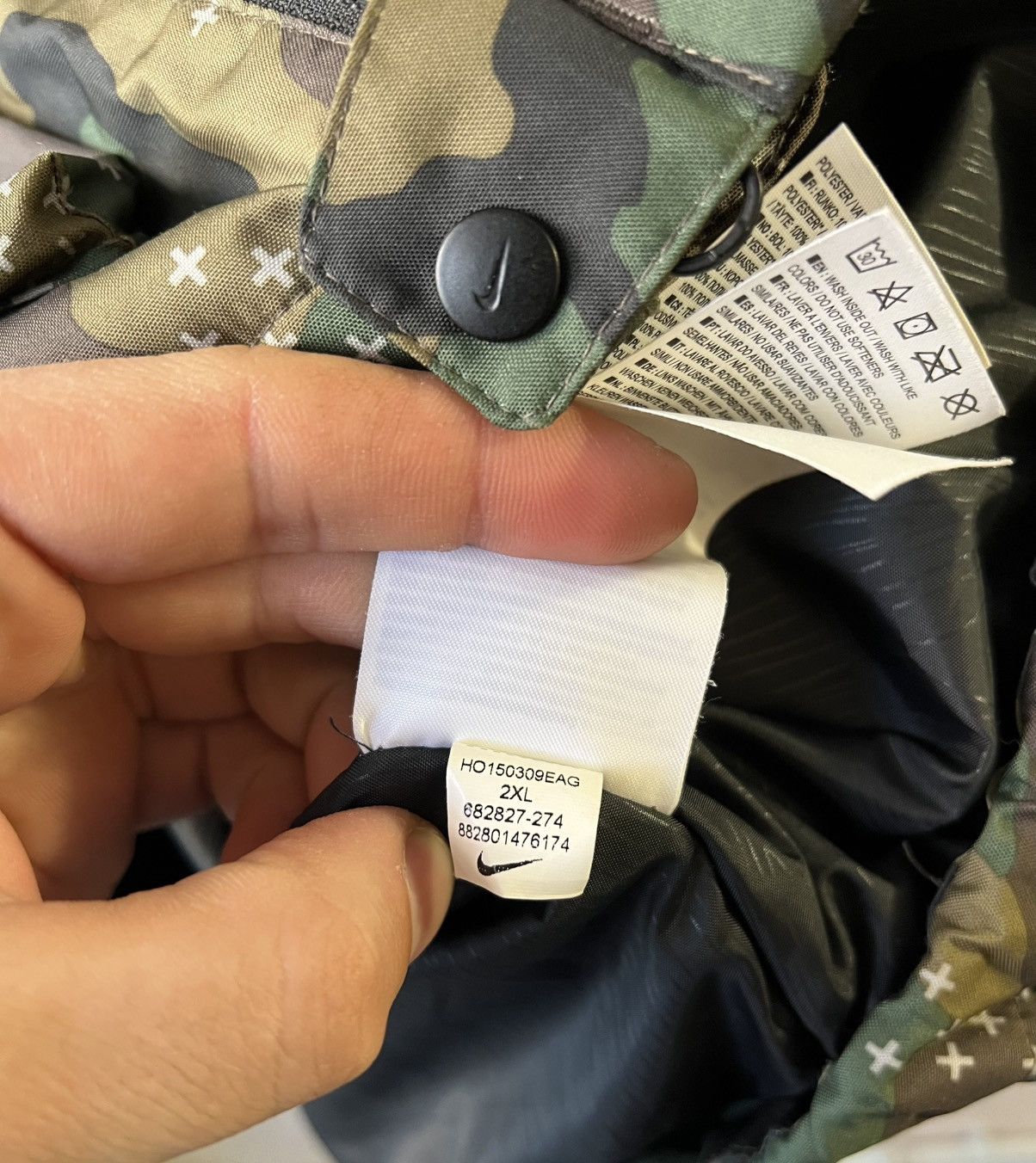 Nike Nike SB camo jacket Size US XXL / EU 58 / 5 - 4 Thumbnail