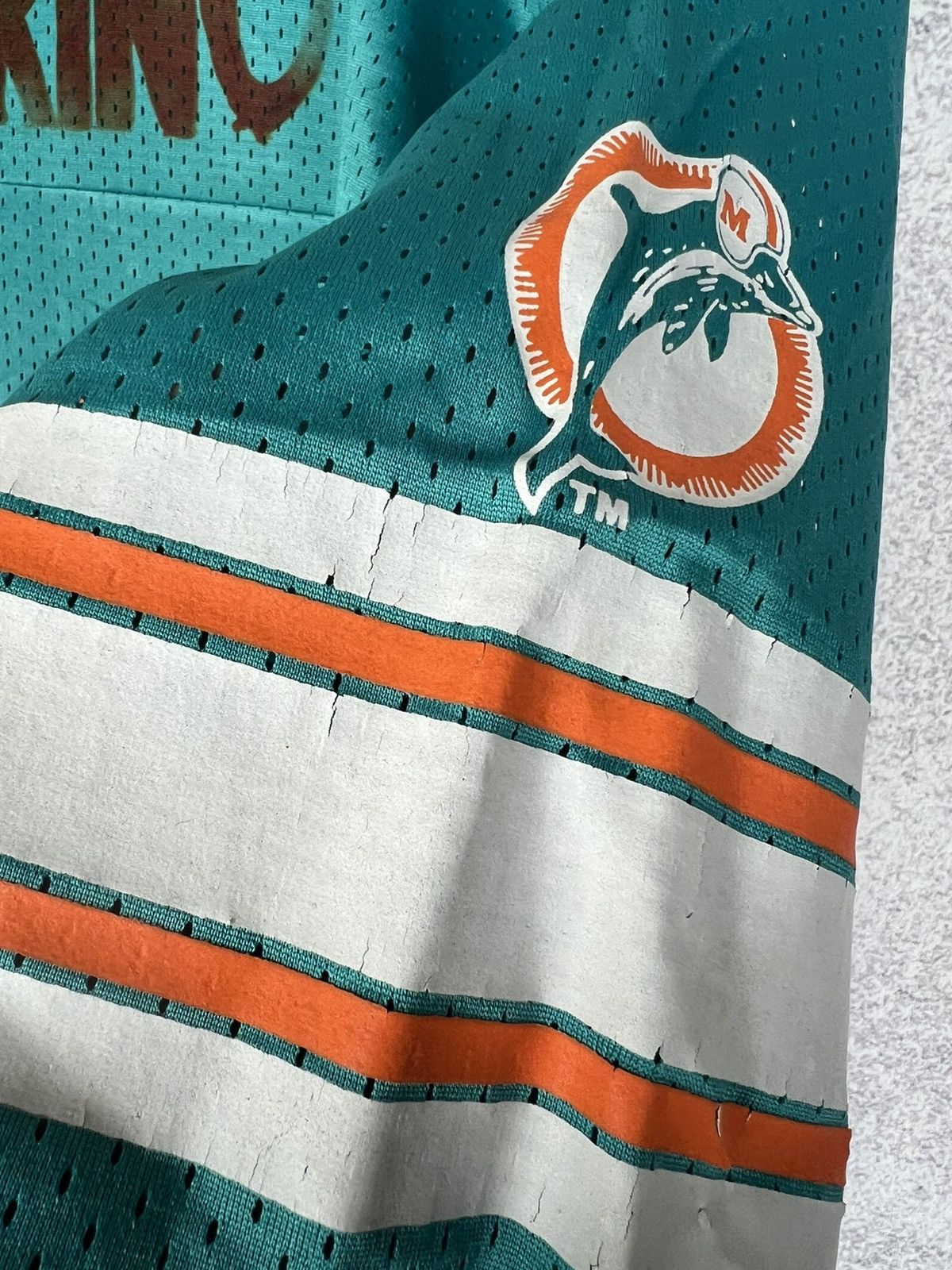 NFL Vintage Dan Marino #13 Miami Dolphins NLF Jersey Shirt Size US L / EU 52-54 / 3 - 6 Thumbnail