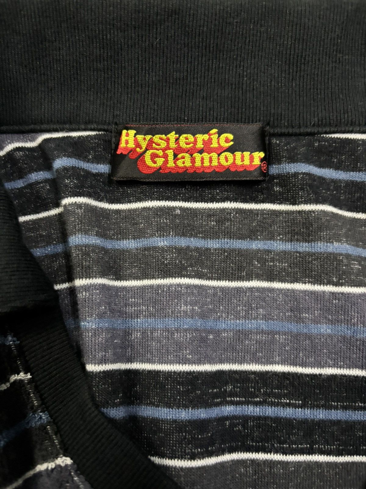 Hysteric Glamour Vintage 2000s Hysterc Glamour Striped Mini Dress Retro-style Size ONE SIZE - 12 Thumbnail