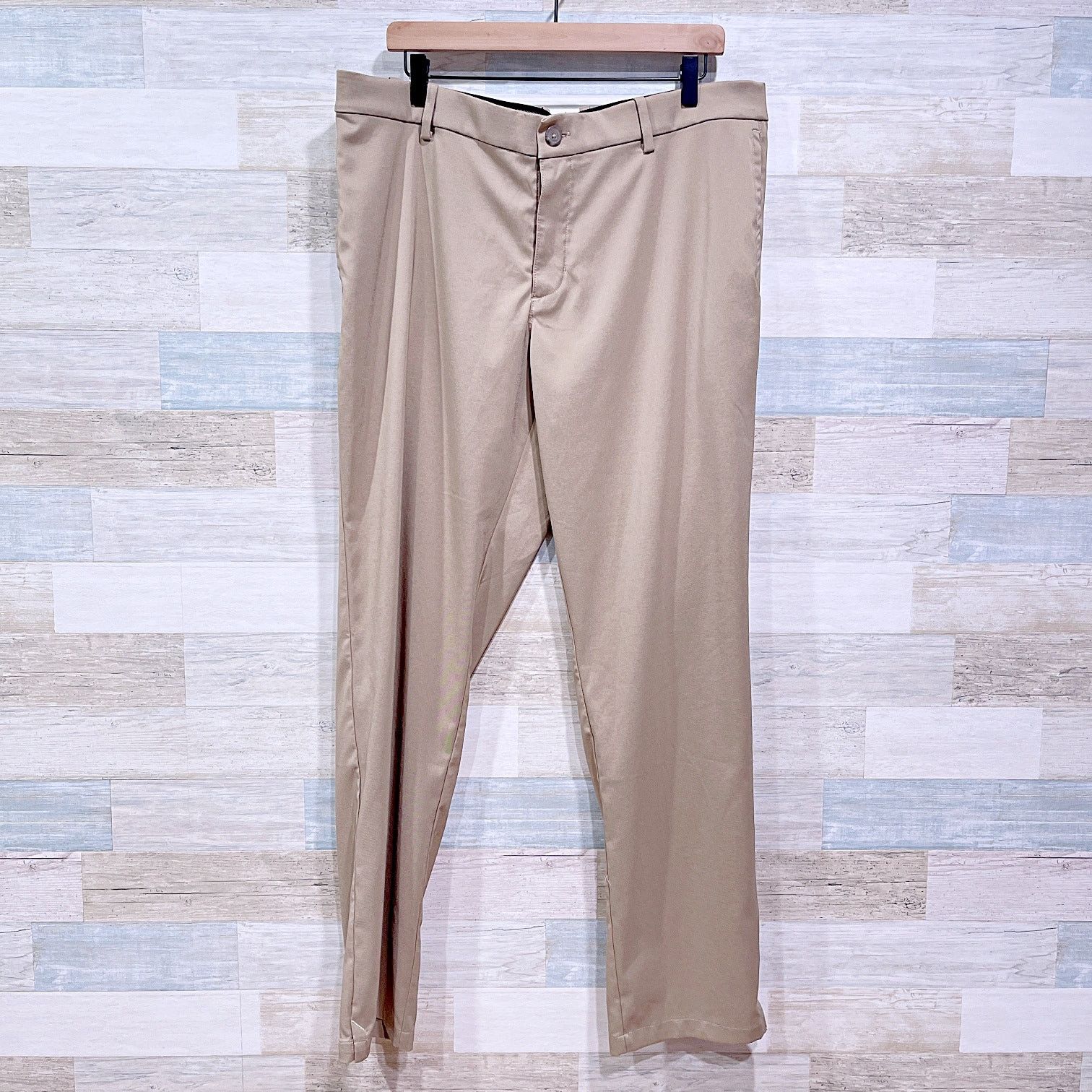 Nike NIKE Flat Front Performance Golf Pants Beige Mens 38x32 Size US 38 / EU 54 - 1 Thumbnail