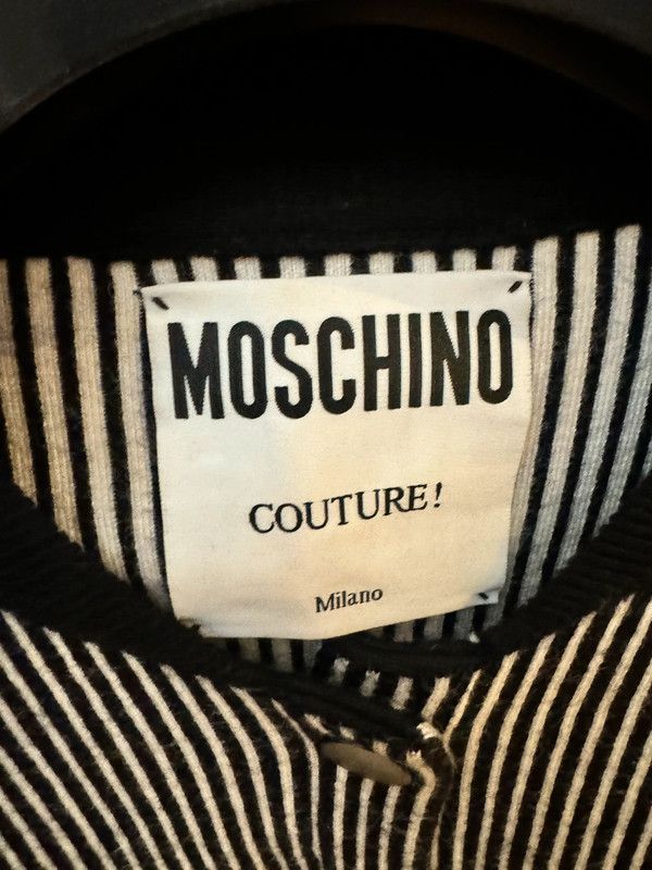Moschino × Vintage Vintage Moschino Couture! Wool Cashmere Trench Coat M Size M / US 6-8 / IT 42-44 - 2 Thumbnail