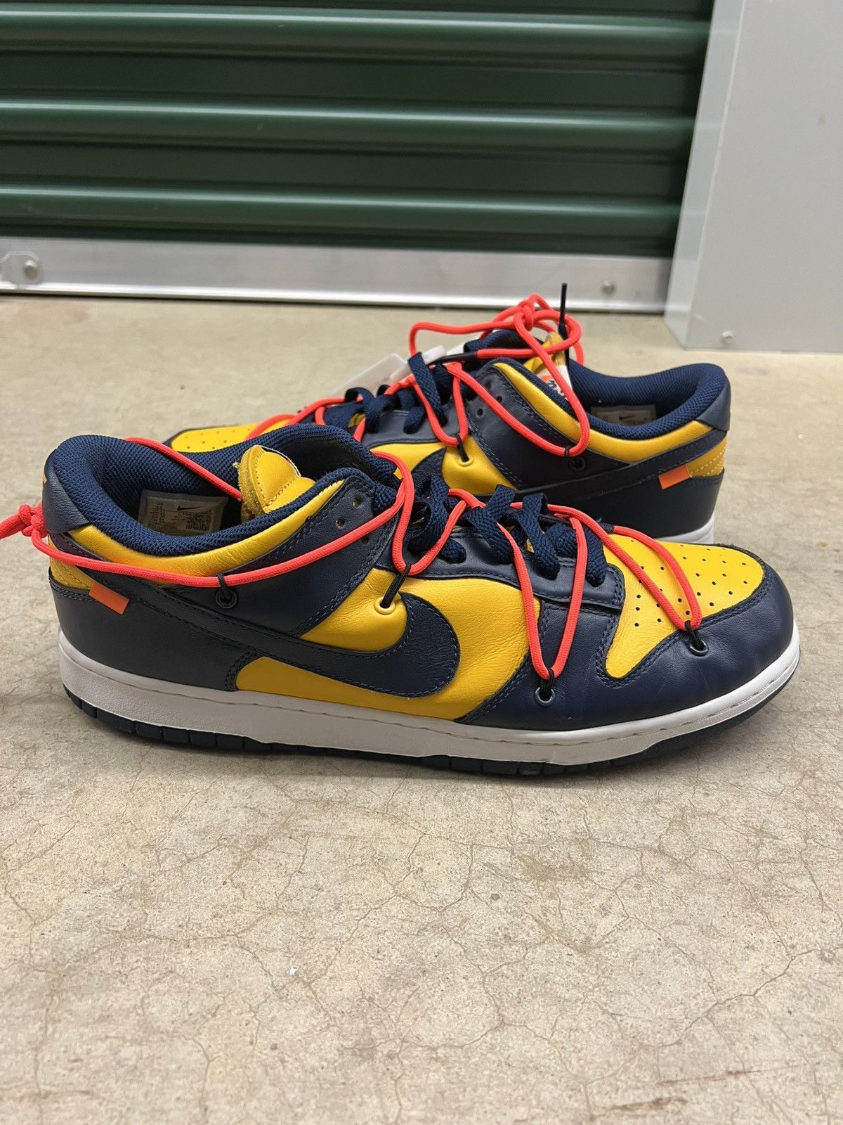 NIKE　Off-White　DUNK　ミシガン Off White Nike Dunk - Michigan - Preach-es