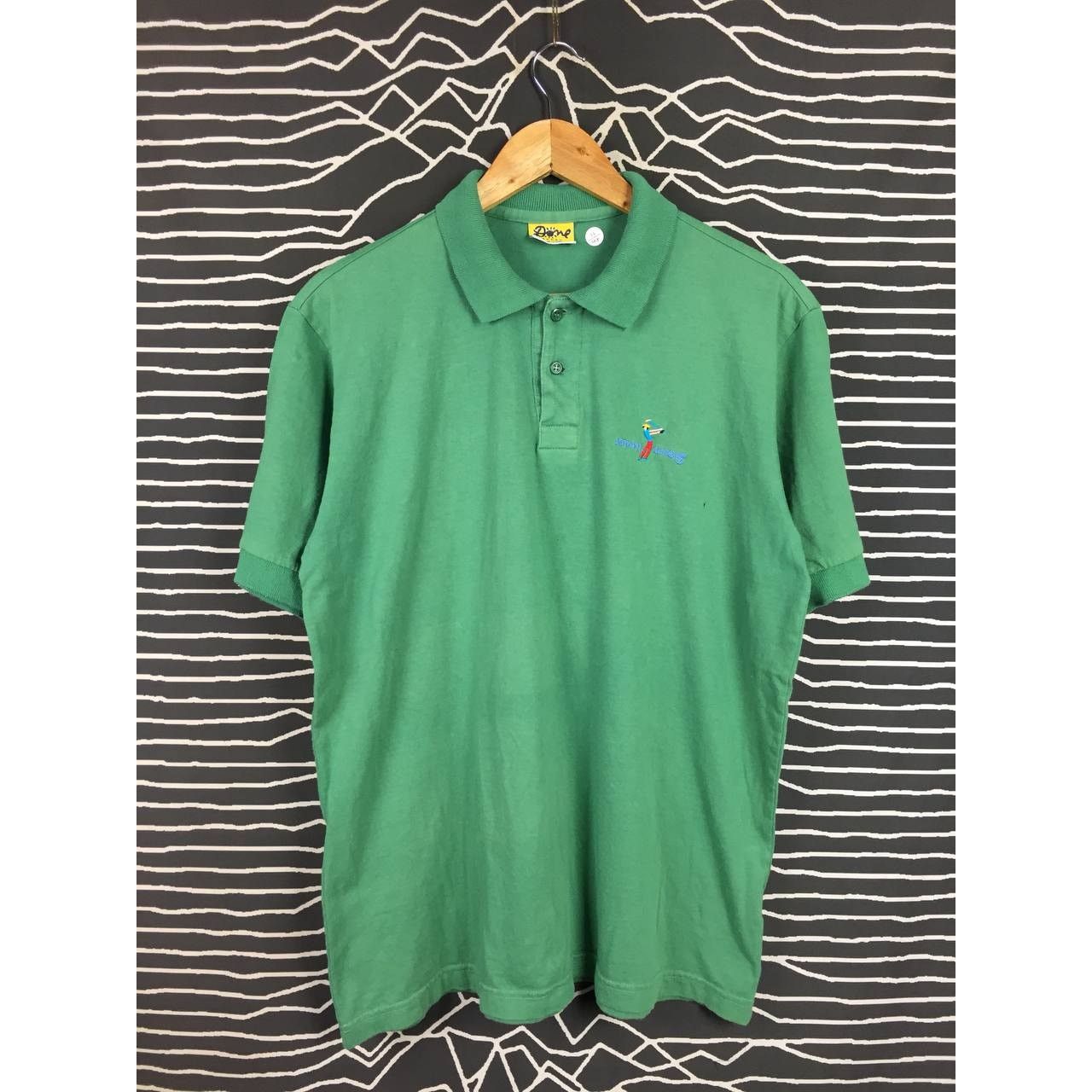 Vintage Vtg 90s Ken Done Sport Down Under Golf Logo Polo Tee Size US M / EU 48-50 / 2 - 1 Thumbnail