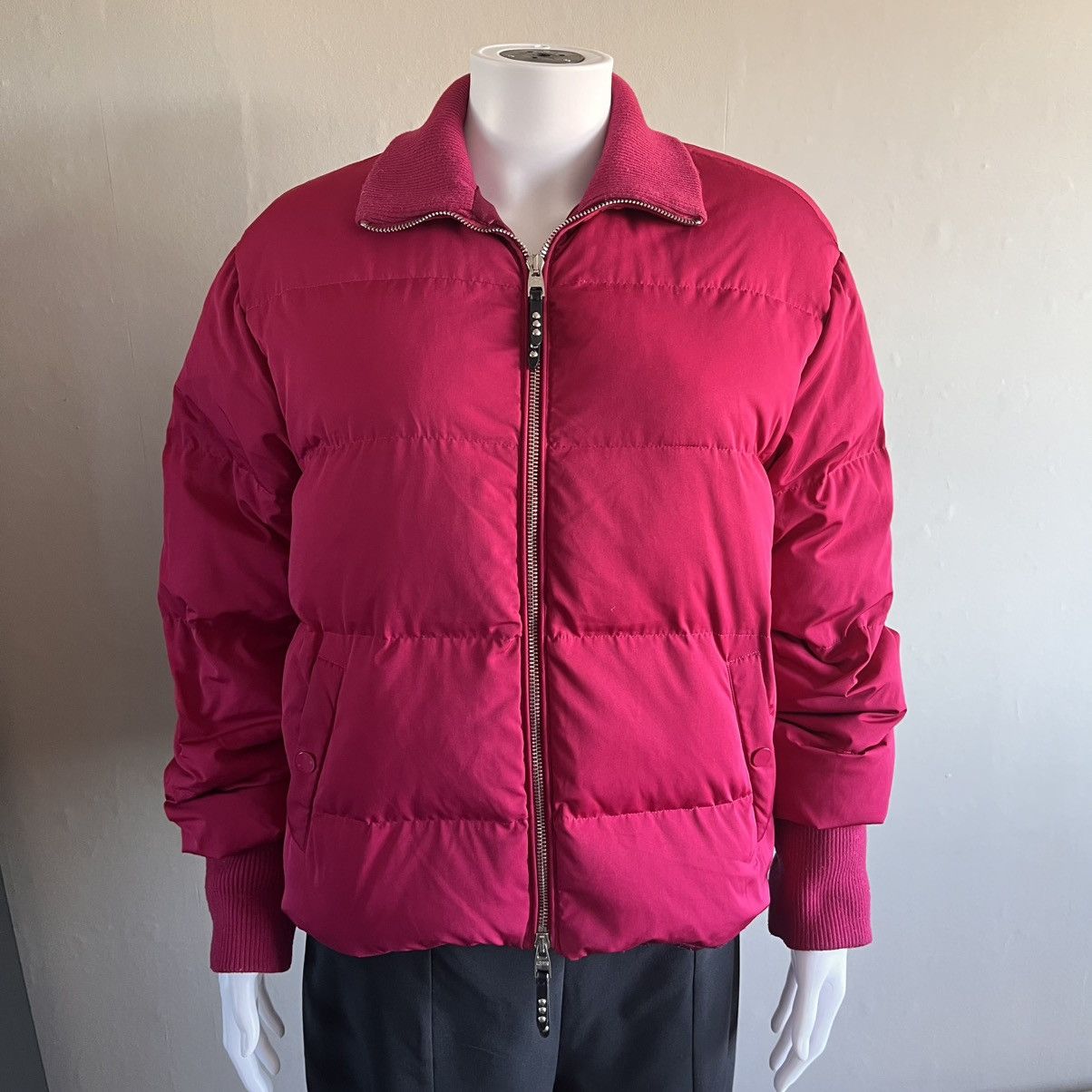 Alexander McQueen Alexander McQueen Mainline Goose Down Silk Puffer Jacket Size S / US 4 / IT 40 - 9 Thumbnail