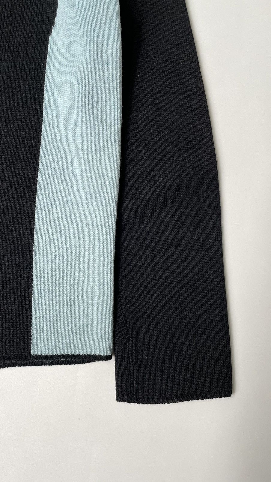 Comme des Garcons A/W 2000 Cable Knit Panelled Sweater Size US M / EU 48-50 / 2 - 17 Thumbnail