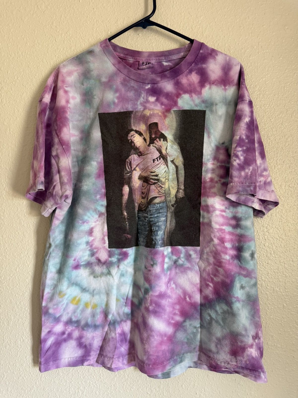 Fuck The Population FTP custom tie-dye tee Size US XL / EU 56 / 4 - 1 Thumbnail