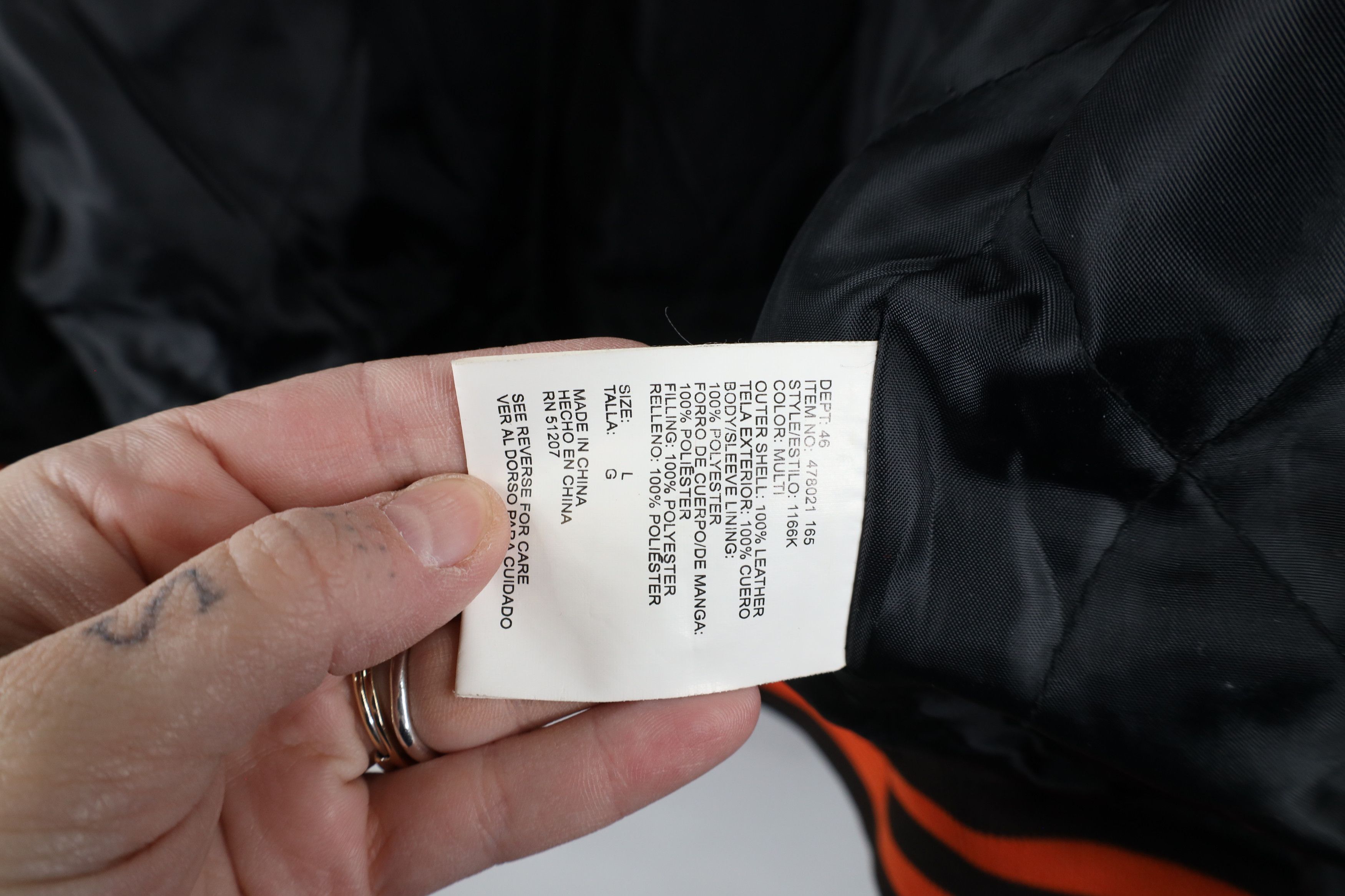 Vintage Vintage 90s Cleveland Browns Football Suede Leather Jacket Size US L / EU 52-54 / 3 - 11 Thumbnail