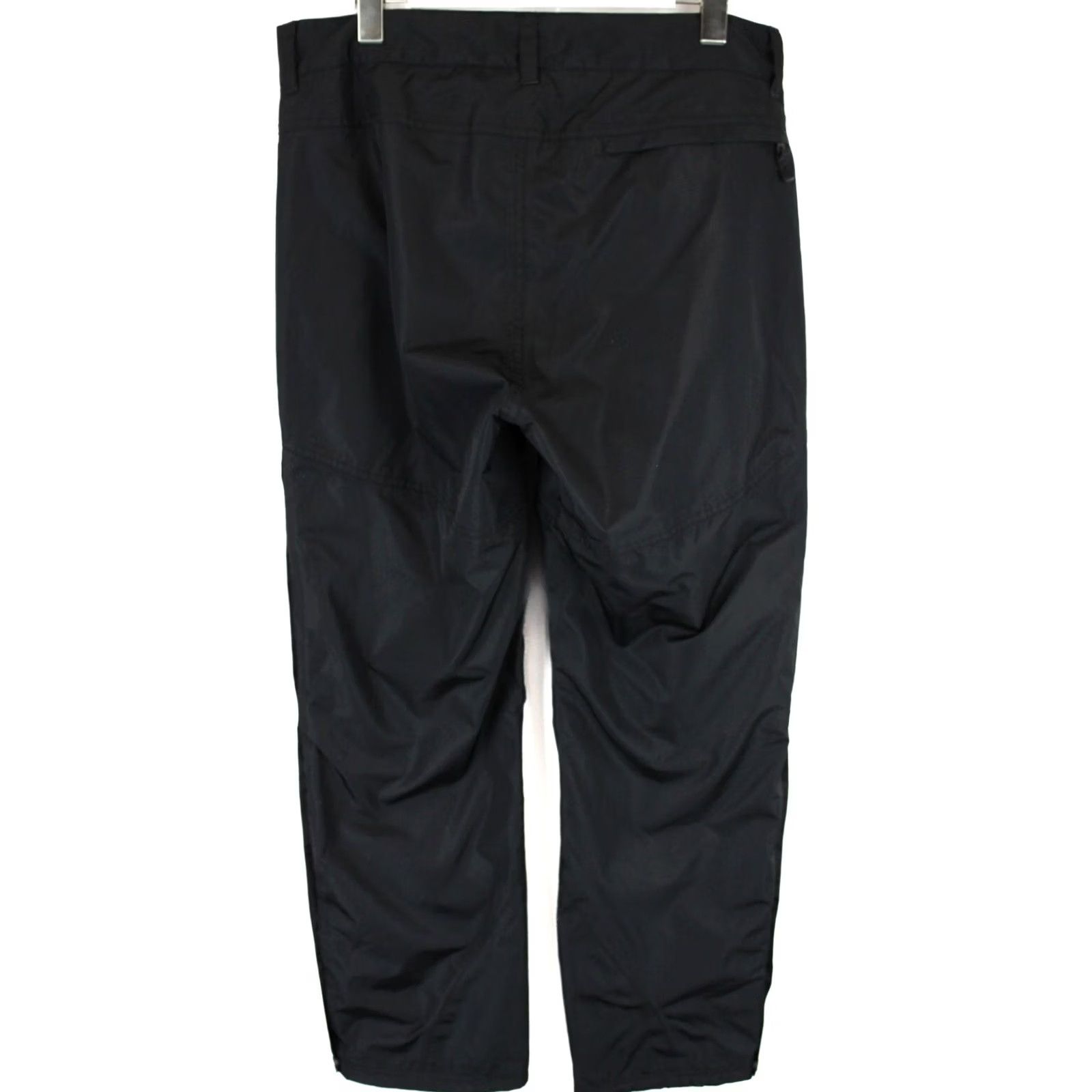 Vintage HAGLOFS Proof Trousers Men LARGE Adjustable Bottoms Side Zips Regular Size US 33 - 2 Thumbnail