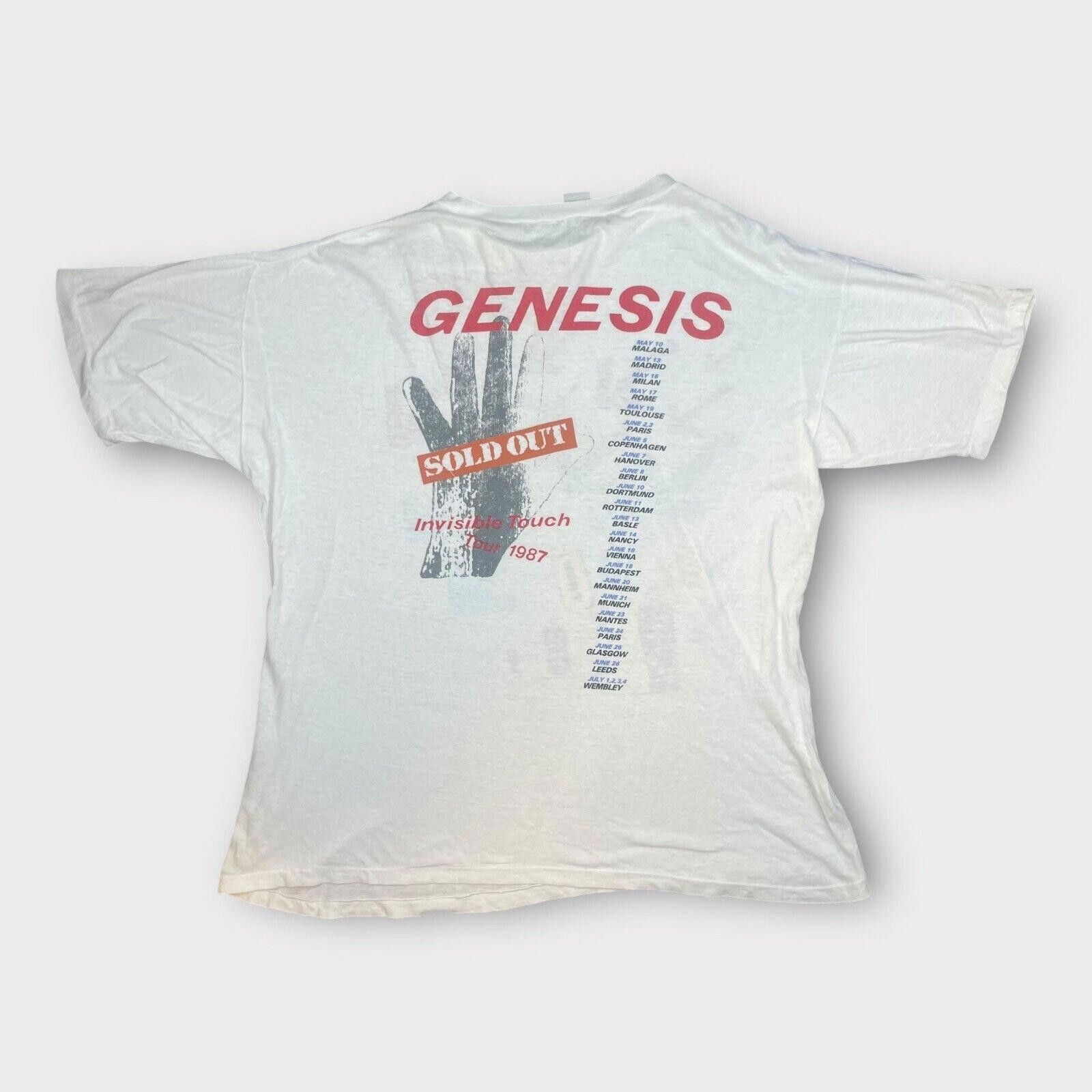 Designer 1987 Genesis Tshirt Size US XL / EU 56 / 4 - 1 Thumbnail