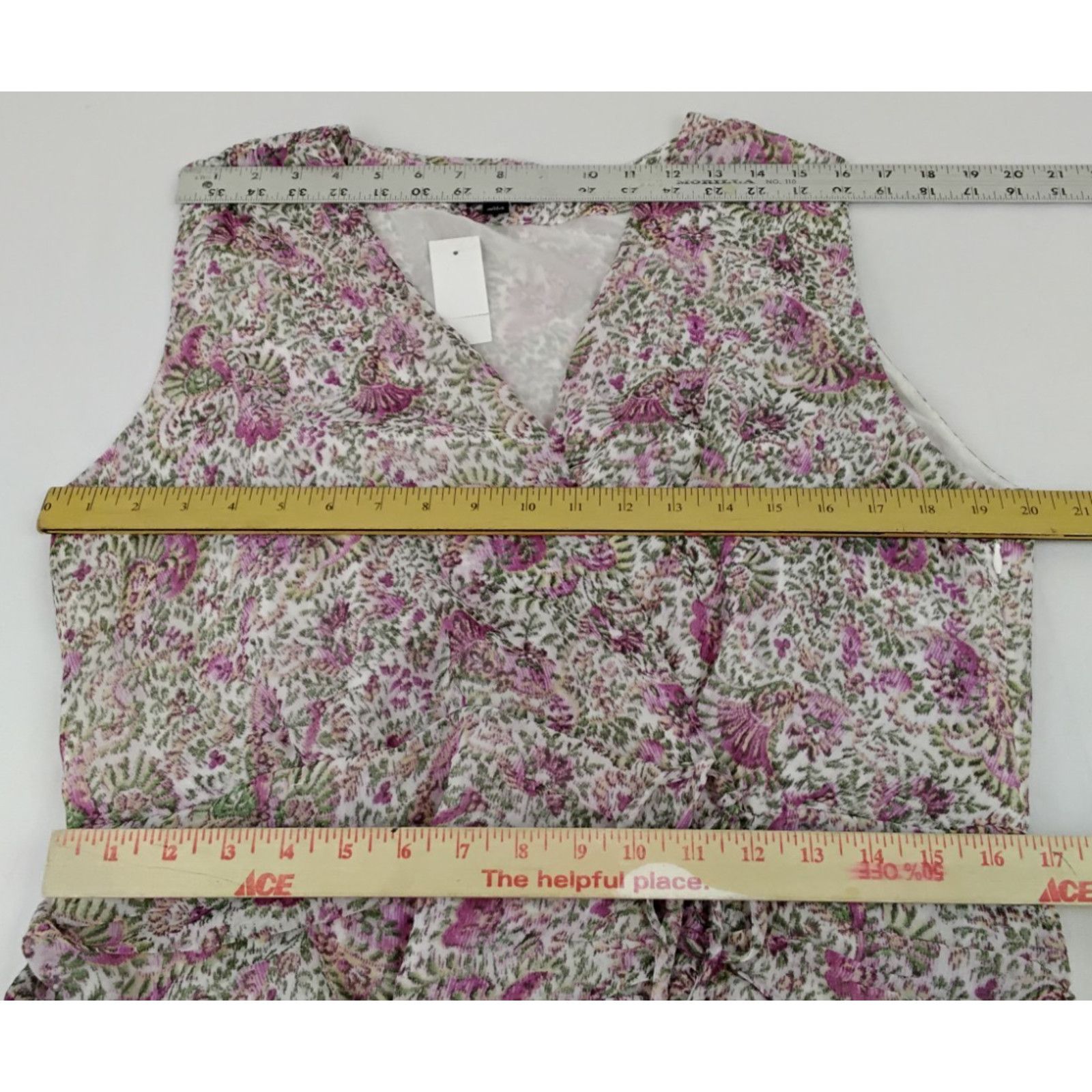 Ann Taylor Ann Taylor Dress Women's 14 Pink Floral Maxi NWT MSRP $189 Size XL / US 12-14 / IT 48-50 - 11 Thumbnail