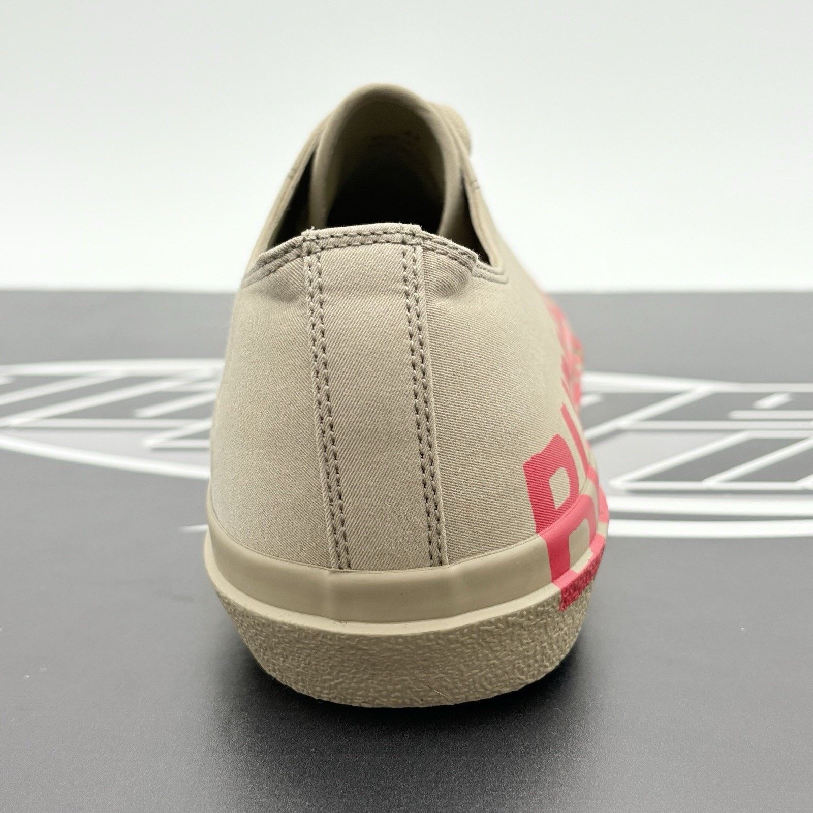 Burberry Burberry Gabardine Low Top ' Beige Red ' | SUPER CLEAN! Size US 11 / EU 44 - 3 Thumbnail