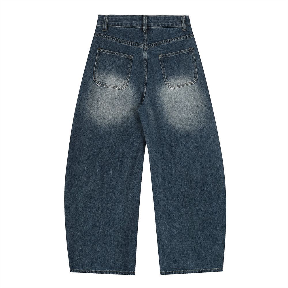 Jean American street men's loose casual workwear scimitar jeans Size US 32 / EU 48 - 2 Thumbnail