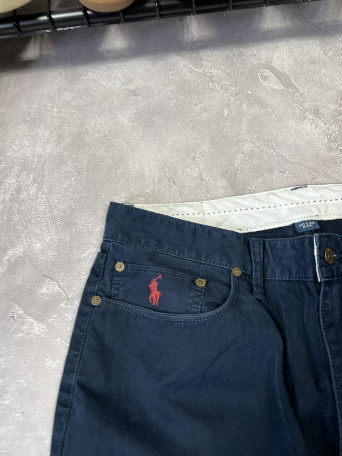 Vintage Vintage Polo Ralph Lauren Y2k Baggy Chinos Pants Size US 34 / EU 50 - 4 Thumbnail