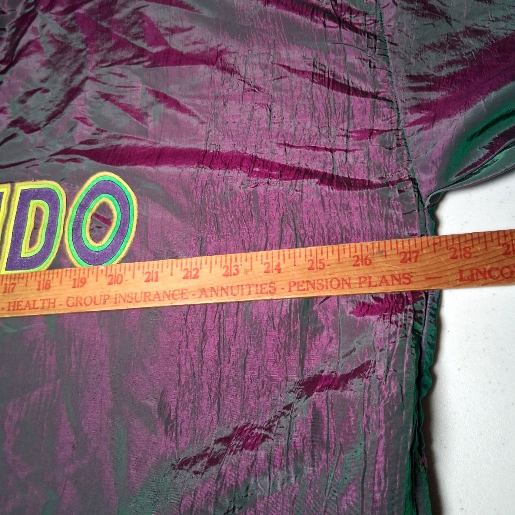 Vintage VINTAGE Volley Air Gear Windbreaker Jacket One Size Men Green Iridescent 90s Beach Florida 1/4 zip Size US M / EU 48-50 / 2 - 5 Thumbnail
