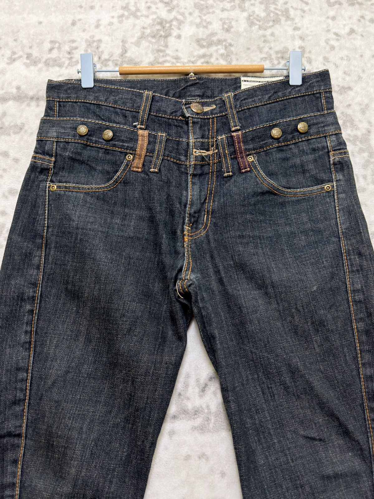 Hysteric Glamour Hysteric Glamour Style Double Waist J Curve Leg Denim Jeans Size US 30 / EU 46 - 3 Thumbnail