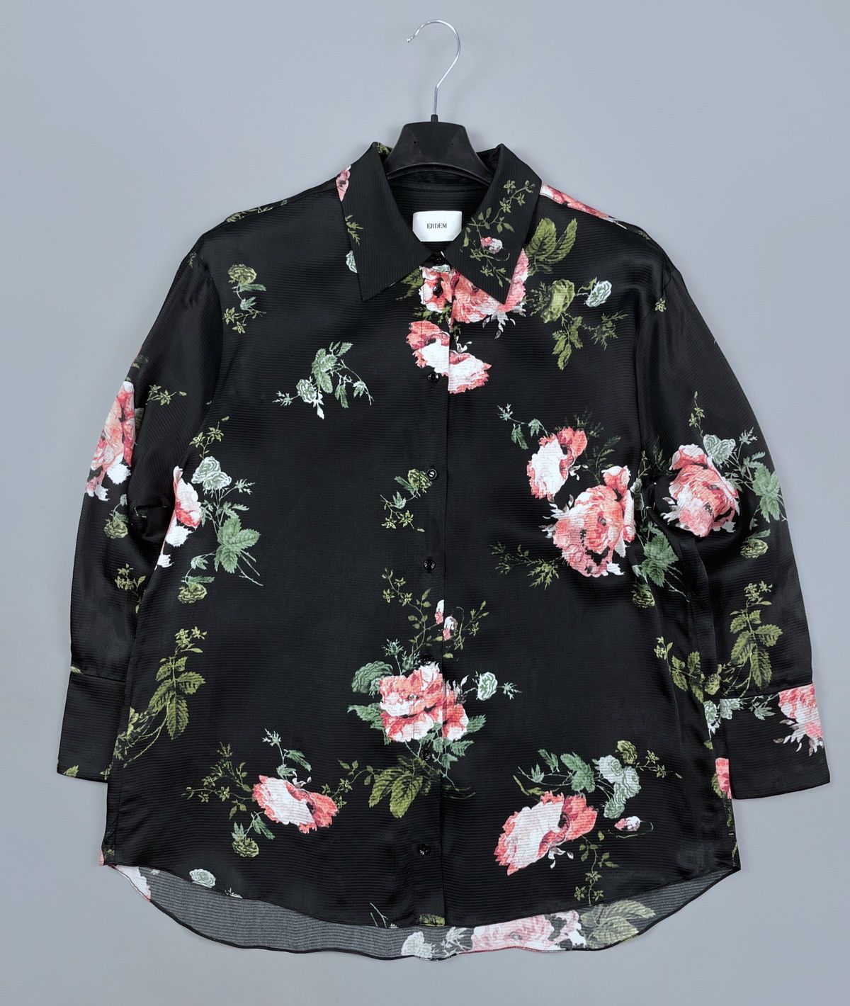 Erdem ERDEM Seersucker Floral Pattern Shirt UK 12 US 8 RRP 1595$ Size M / US 6-8 / IT 42-44 - 2 Thumbnail
