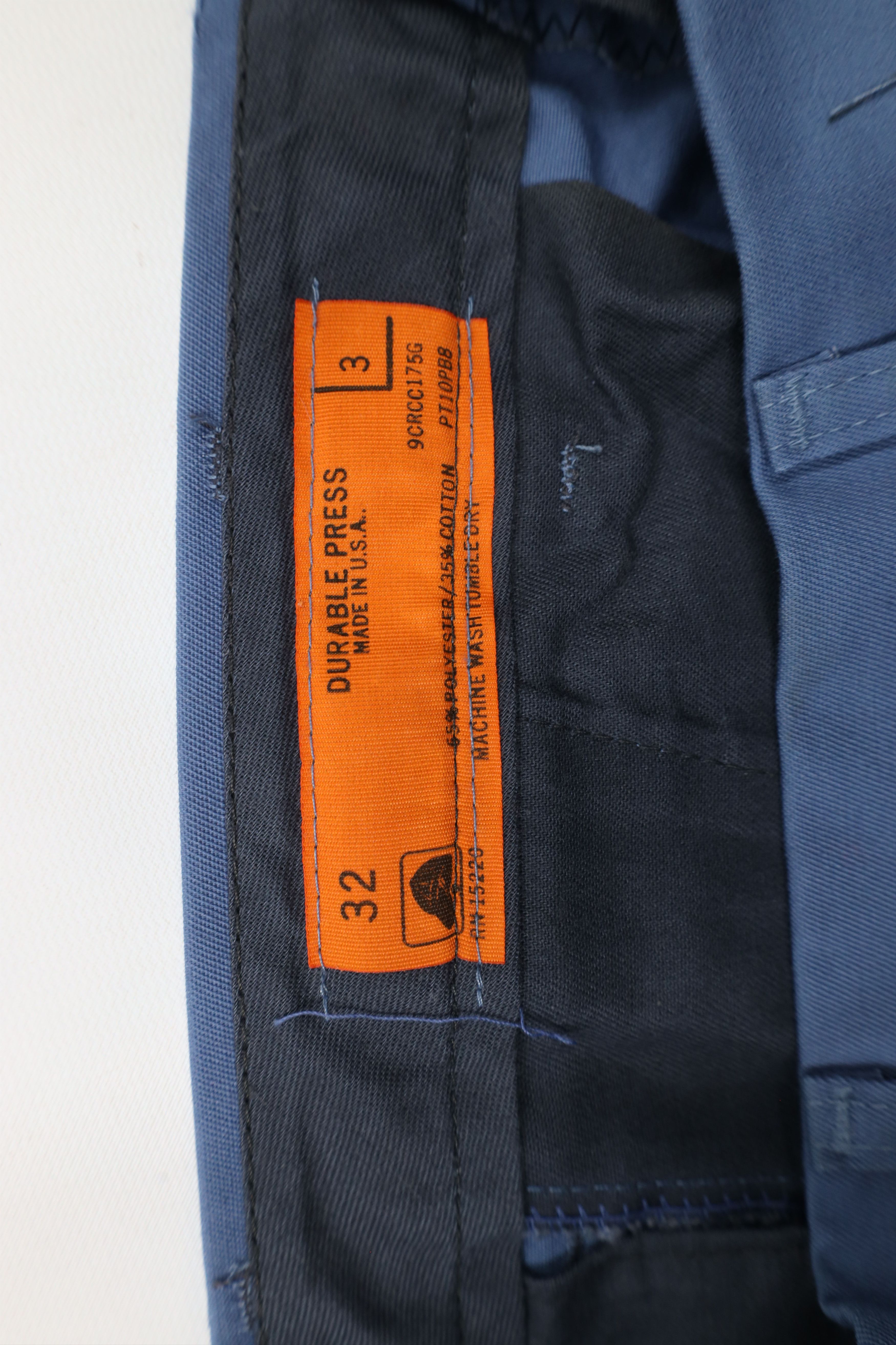 Vintage Vintage 70s 80s Streetwear Workwear Mechanic Pants Blue USA Size US 32 / EU 48 - 8 Thumbnail