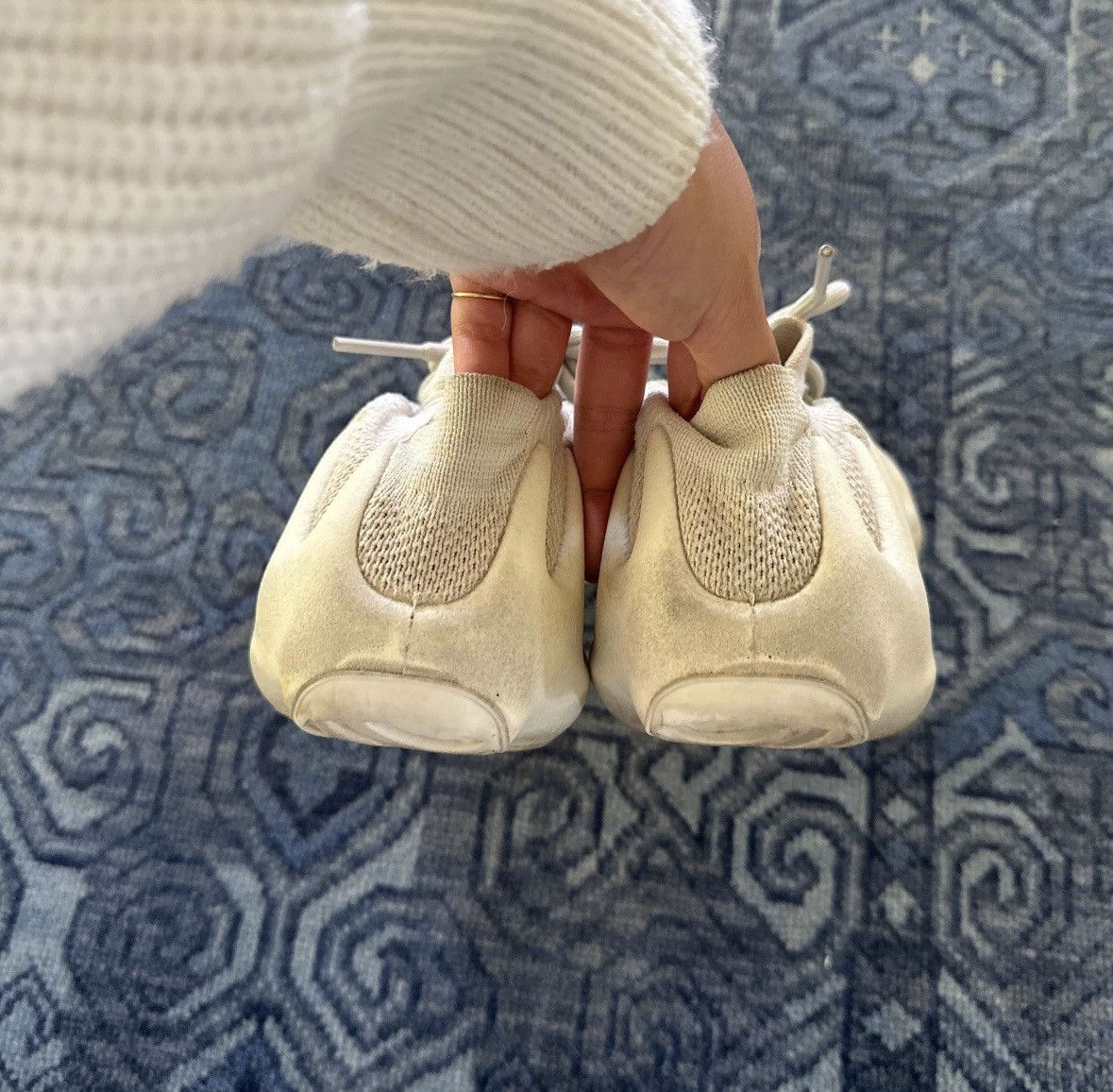 Adidas × Yeezy Yeezy 450 ‘Cloud White’ Size US 7 / IT 37 - 5 Thumbnail