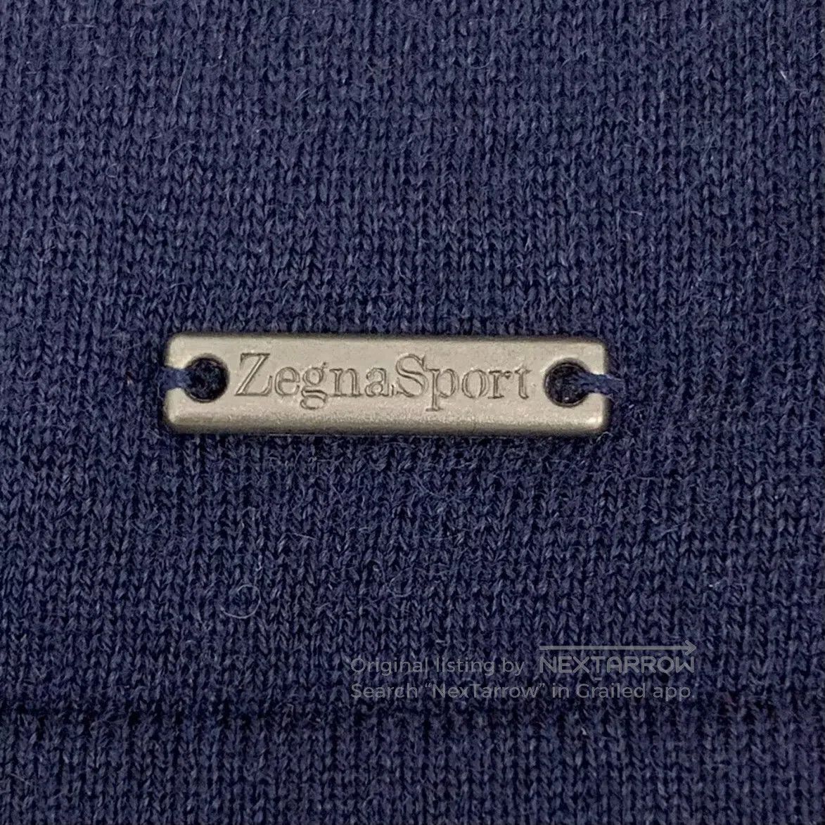 Ermenegildo Zegna Zegna Color Blocked Wool Fake Two-Piece Round Neck Long-Sl Size US XS / EU 42 / 0 - 5 Thumbnail