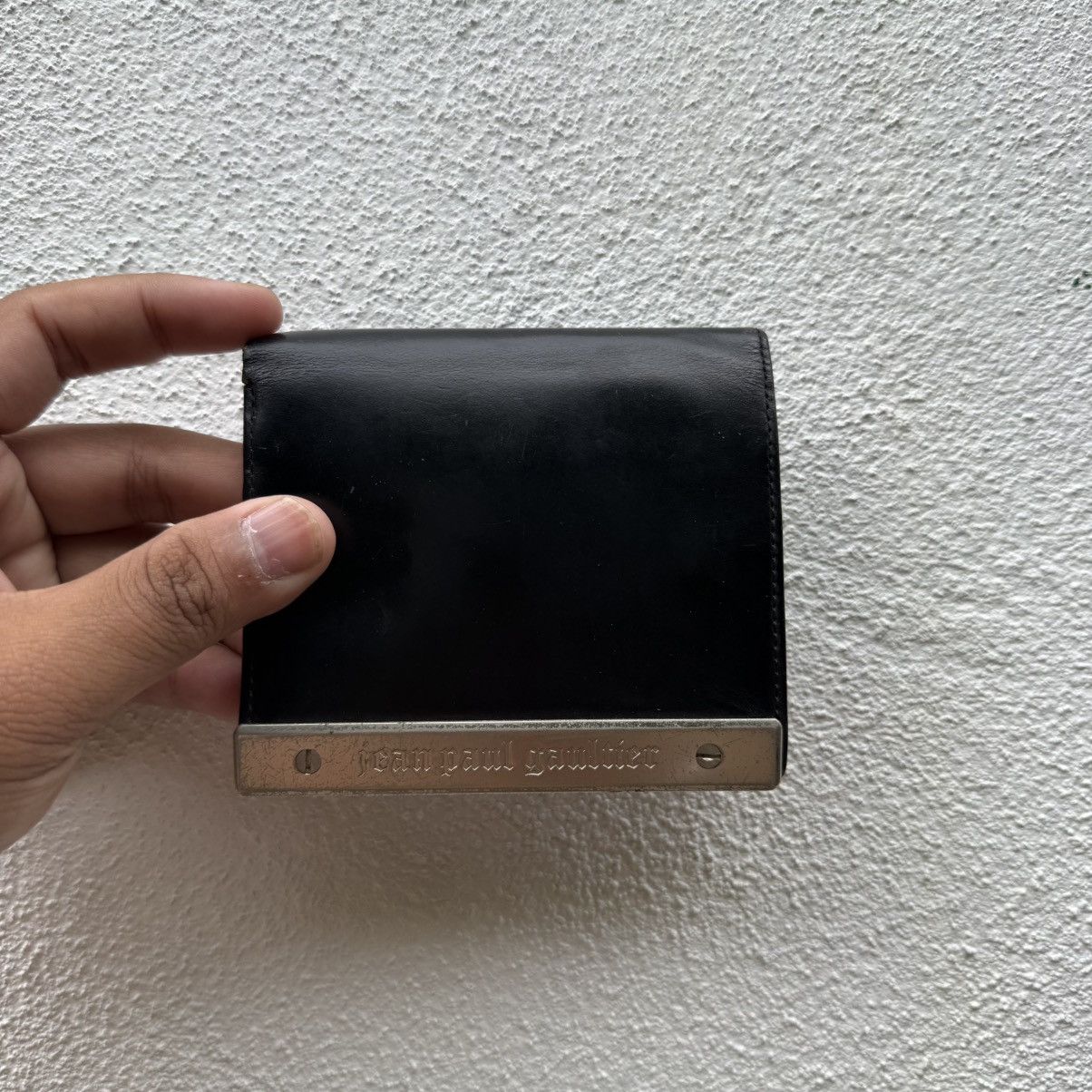 Jean Paul Gaultier Vintage 98's Jean Paul Gaultier JPG Leather Wallet Size ONE SIZE - 3 Thumbnail