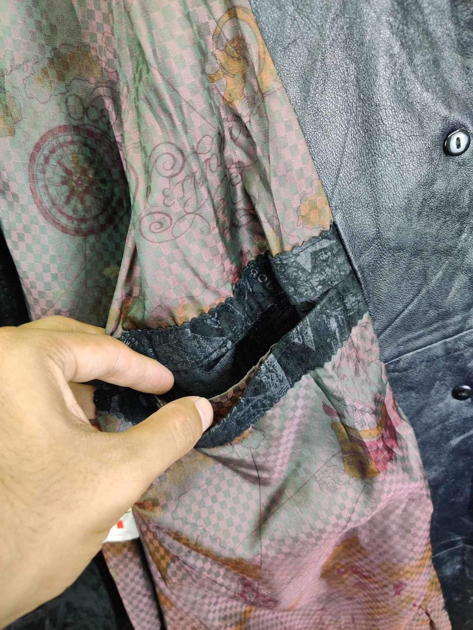 The Unbranded Brand Nice 🔥Vintage Leather Long Jacket Nice Design Size US M / EU 48-50 / 2 - 10 Thumbnail
