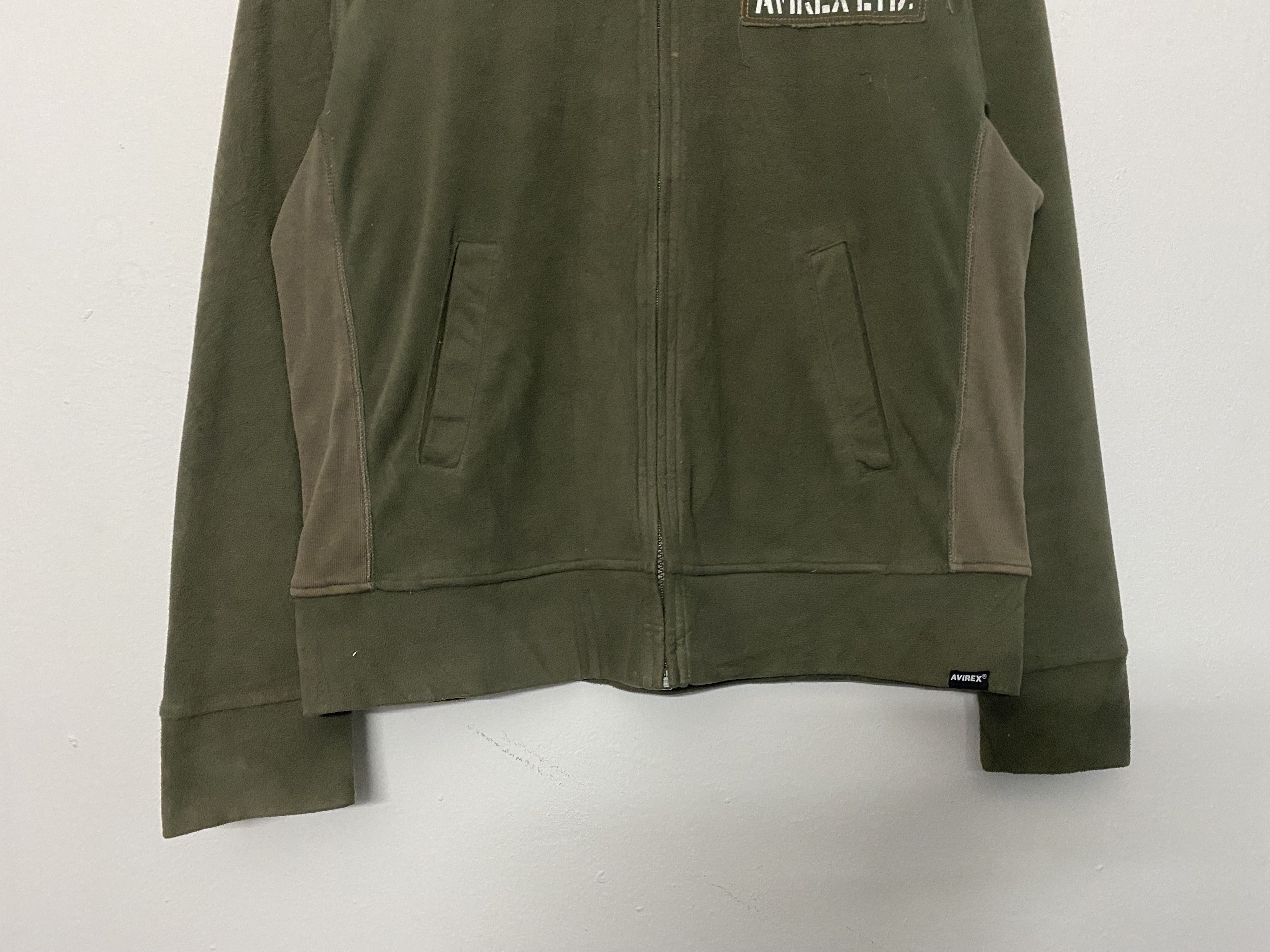 Avirex VTG Avirex LTD "Air Force" Military Fleece Zip-Up Jacket Size US L / EU 52-54 / 3 - 4 Thumbnail