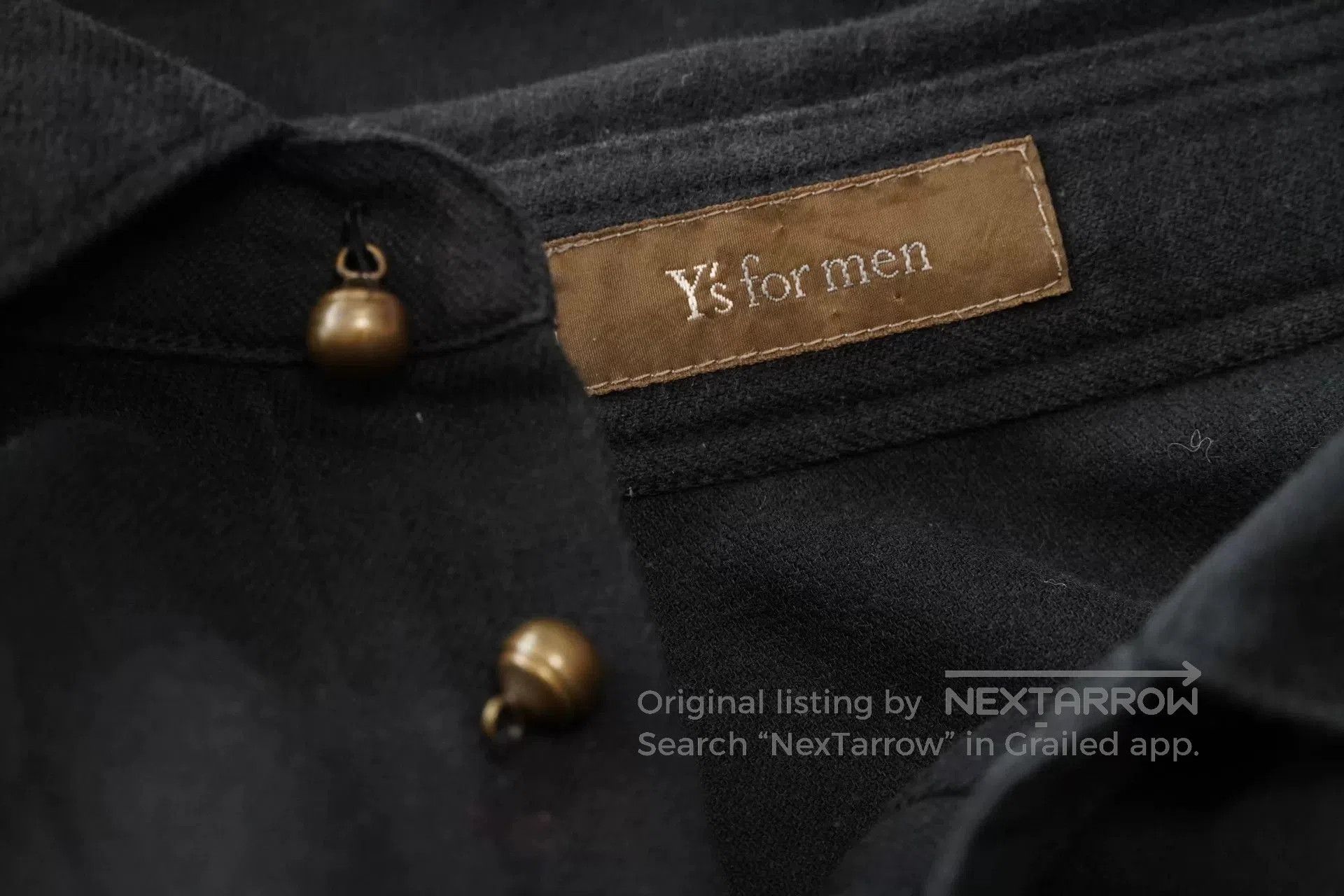 Y's for Men y's for men black button. Size US L / EU 52-54 / 3 - 5 Thumbnail