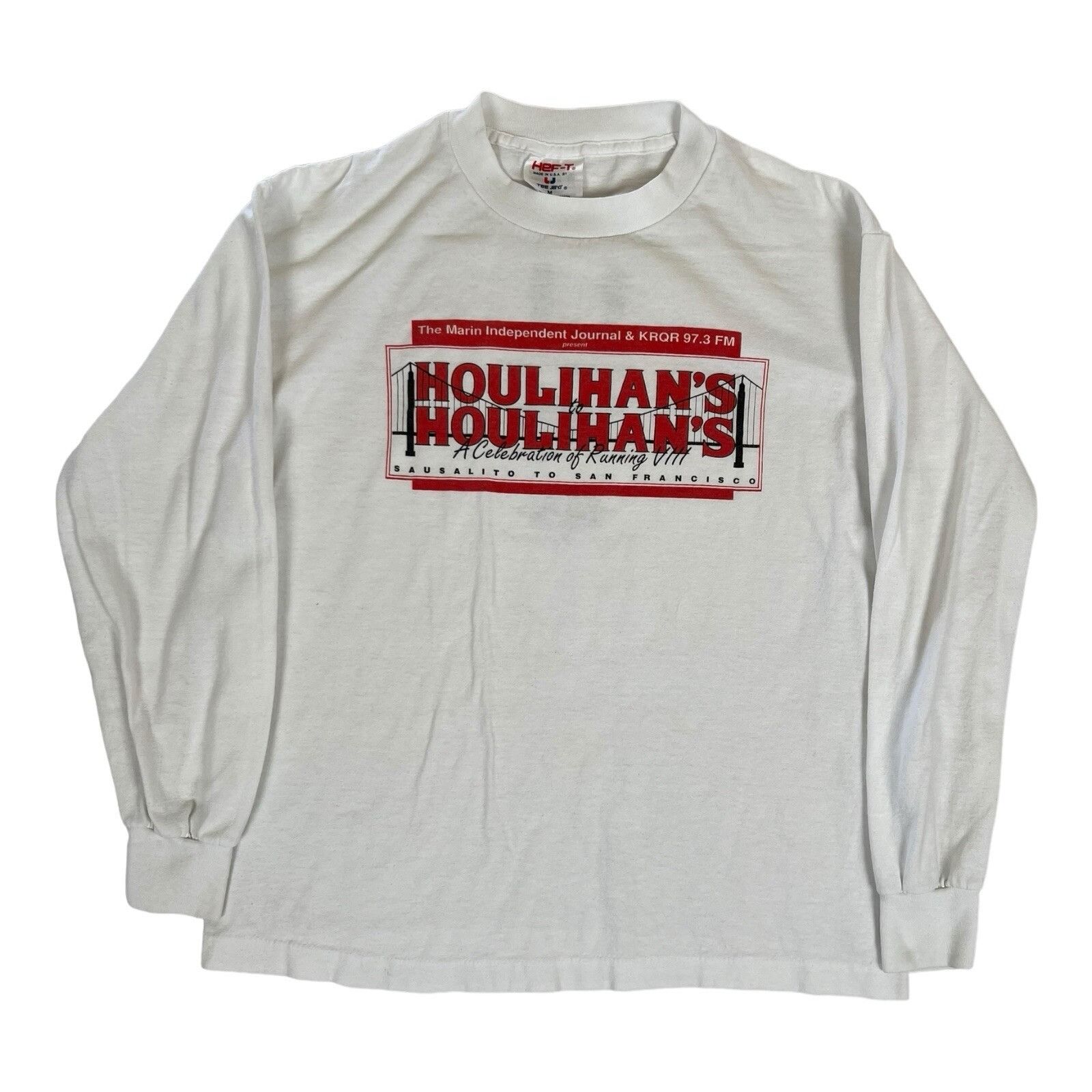 Vintage Vintage Houlihan’s Restaurant San Francisco Marathon Race Sh Size US M / EU 48-50 / 2 - 1 Thumbnail