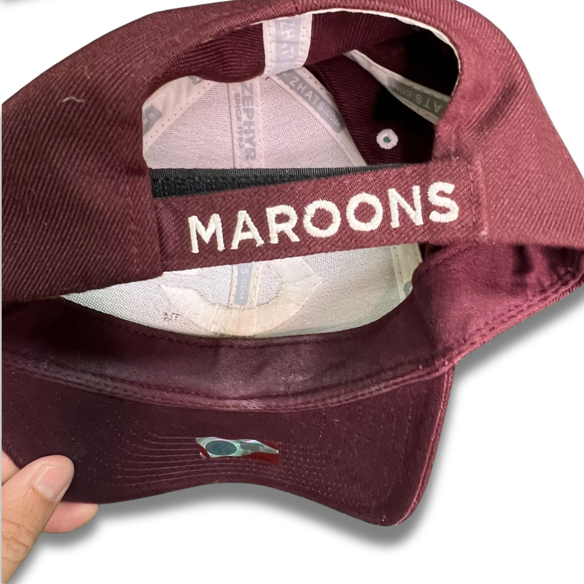 Zephyr University Of Chicago Maroons Twill Cap By Zephyr Adjustable Size ONE SIZE - 5 Thumbnail