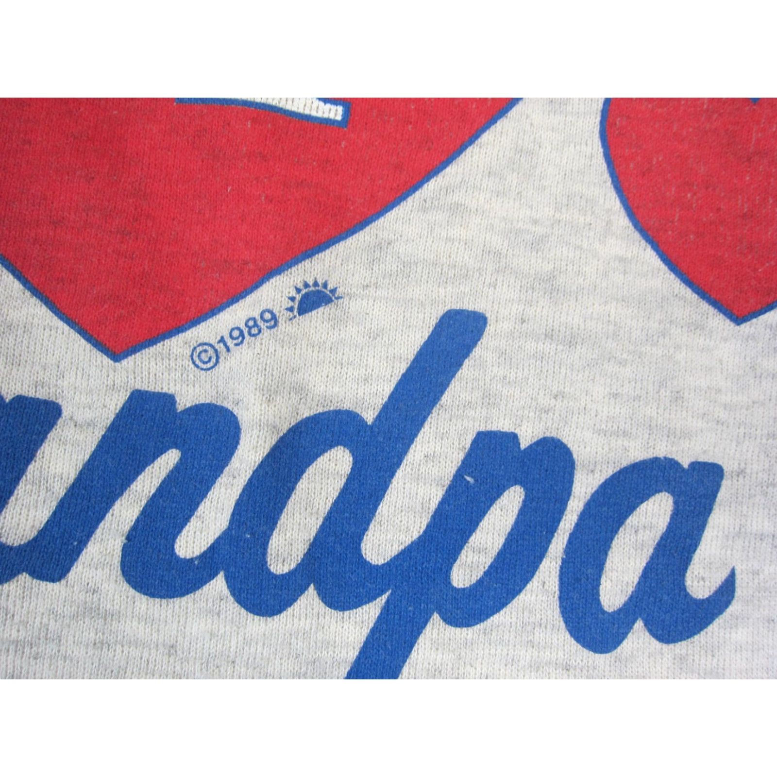Jerzees VINTAGE Jerzees Grandpa Sweatshirt 2XL Gray Mens 90s Pullover Crew Neck Cotton Fleece Made in USA Size US XXL / EU 58 / 5 - 3 Thumbnail