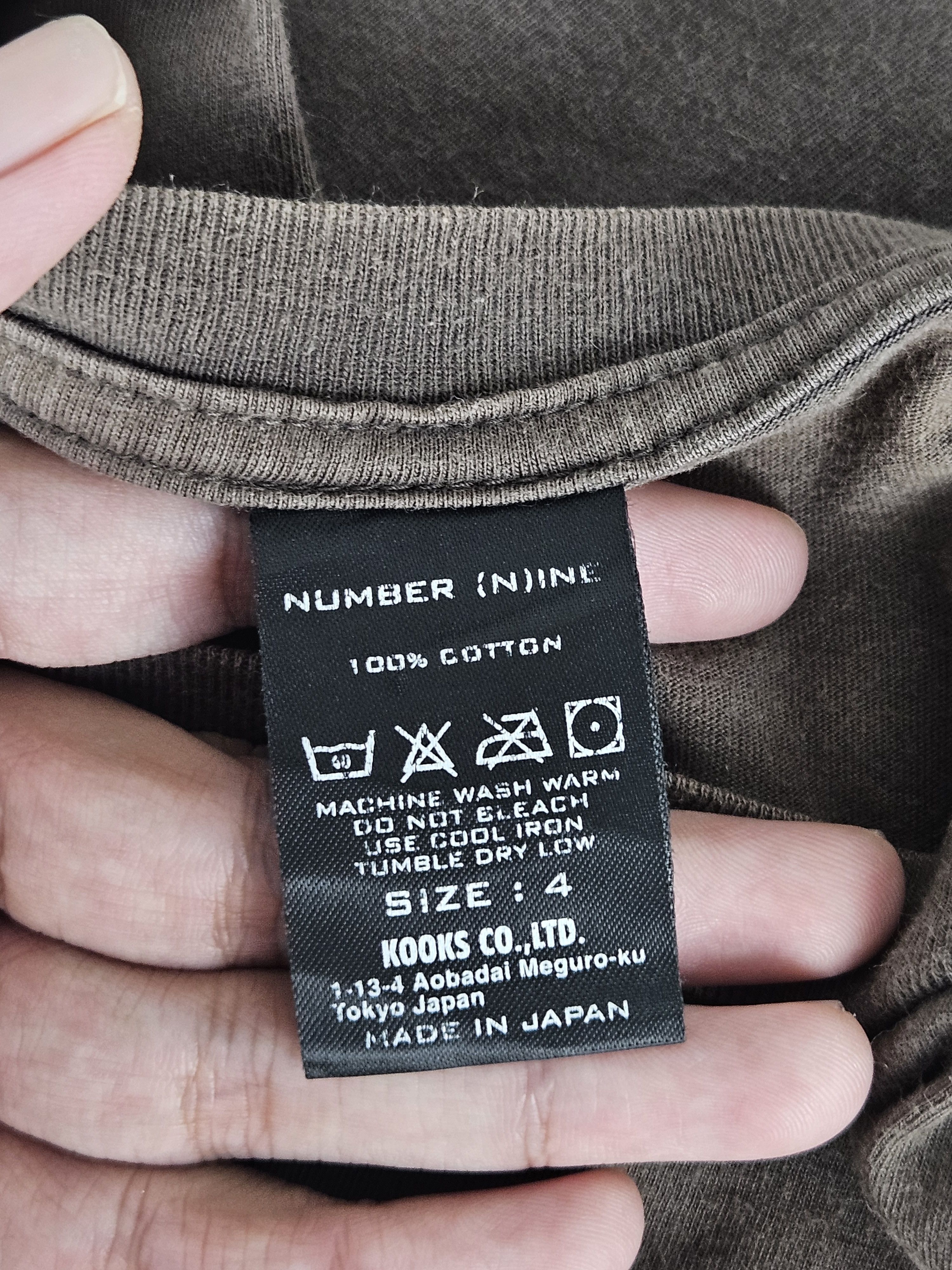 Number (N)ine Number Nine box logo shirt Size US XL / EU 56 / 4 - 4 Thumbnail