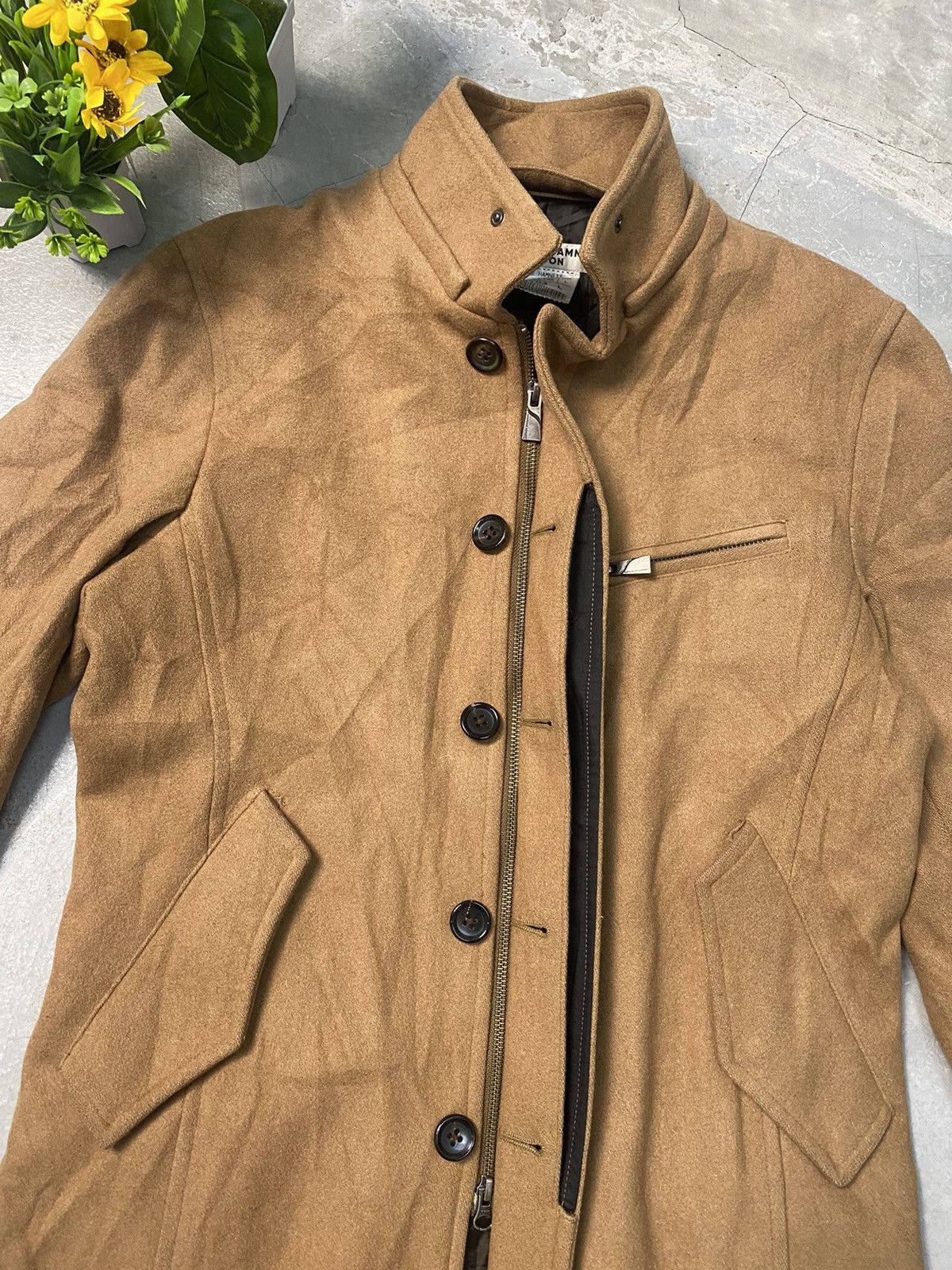 Katharine Hamnett London Katharine hamnett london Brown Wool field jacket Size US L / EU 52-54 / 3 - 4 Thumbnail