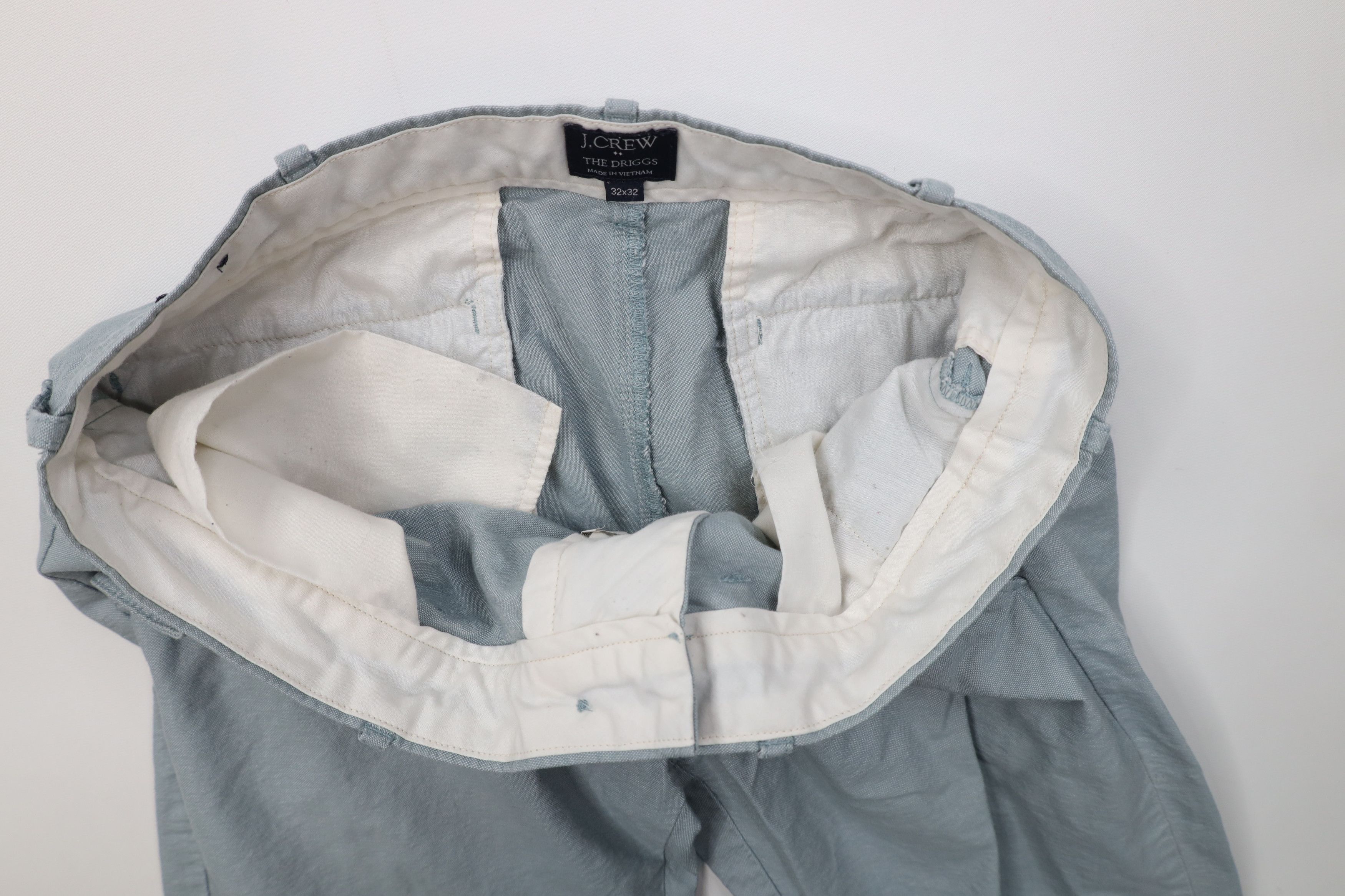 J.Crew J Crew The Driggs Skinny Leg Chino Pants Trousers Blue Size US 32 / EU 48 - 8 Thumbnail