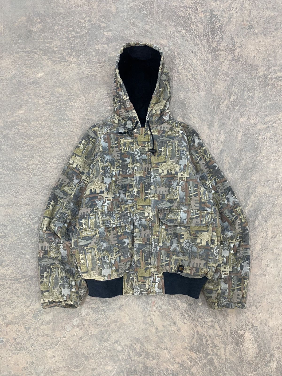 Vintage Walls Detroit Camo Hunting Jacket Winter Realtree 90s Flight Size US L / EU 52-54 / 3 - 2 Thumbnail