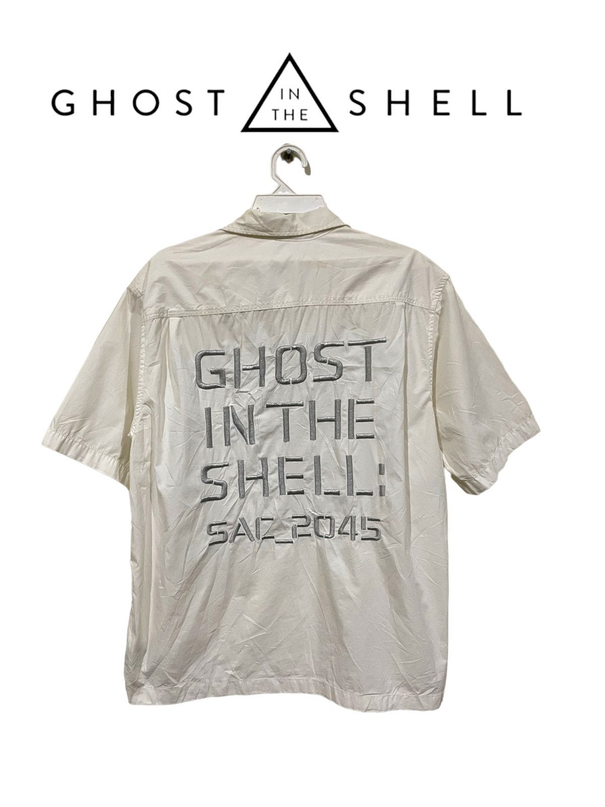 Anime Ghost In The Shell Ripstop Distressed Shirts Size US L / EU 52-54 / 3 - 5 Thumbnail